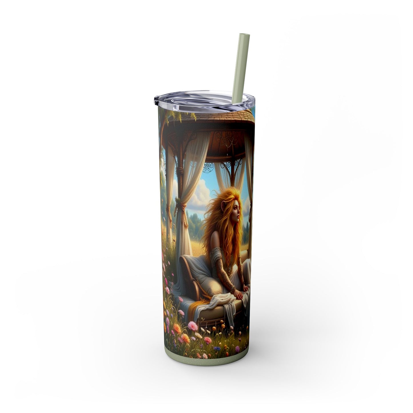 Zodiac Leo Tumbler with Straw, 20oz
