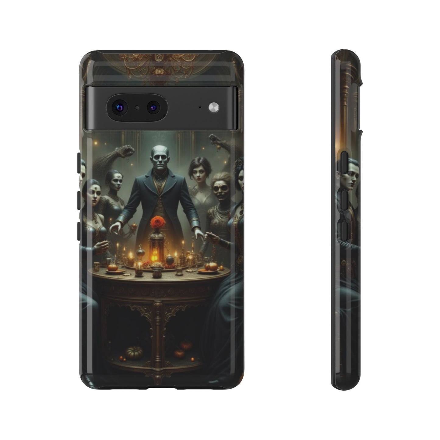 Gothic Phone Case, Unique Tough Cases, Dark Aesthetic Accessories, Perfect Gift for Halloween, Stylish Tech Protection