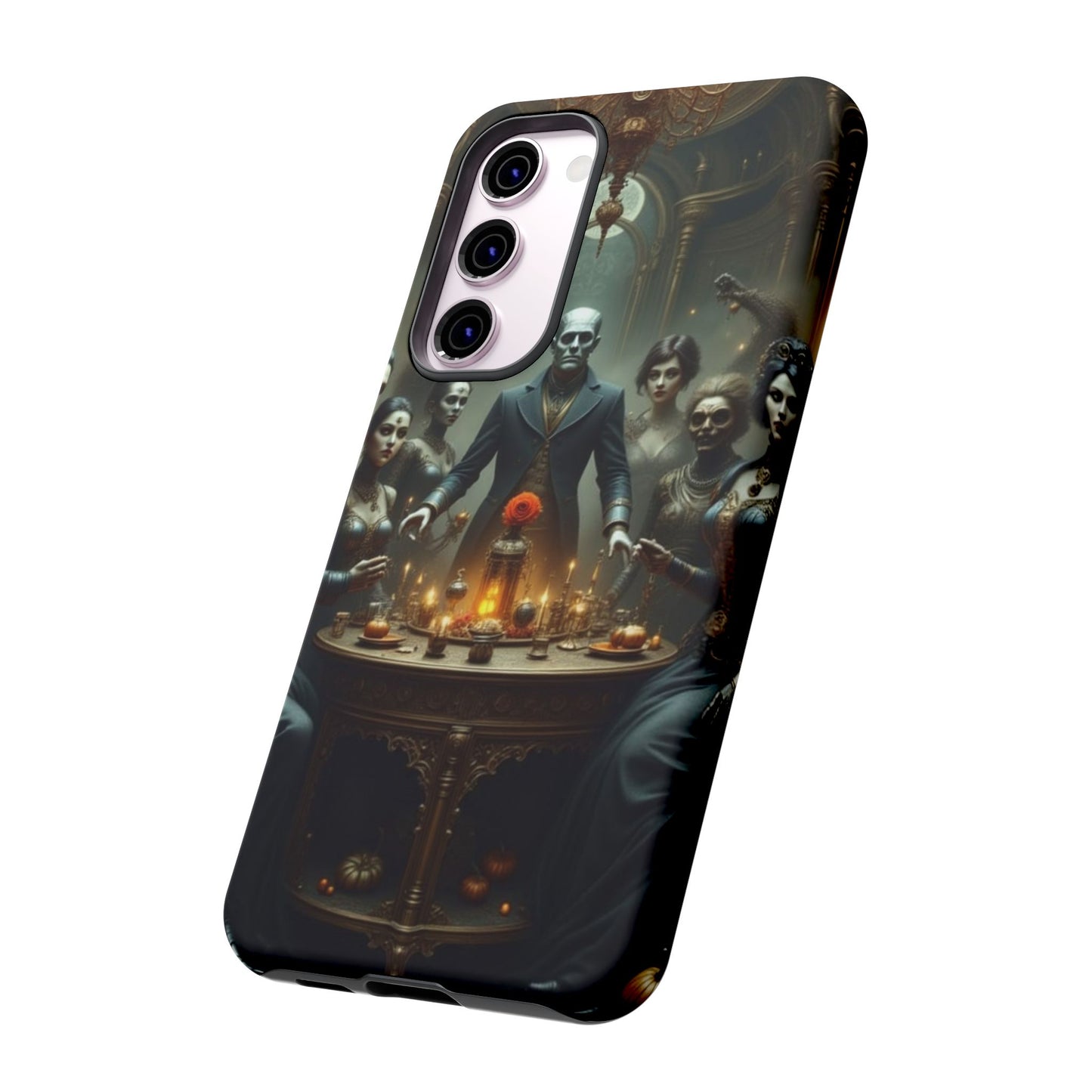 Gothic Phone Case, Unique Tough Cases, Dark Aesthetic Accessories, Perfect Gift for Halloween, Stylish Tech Protection