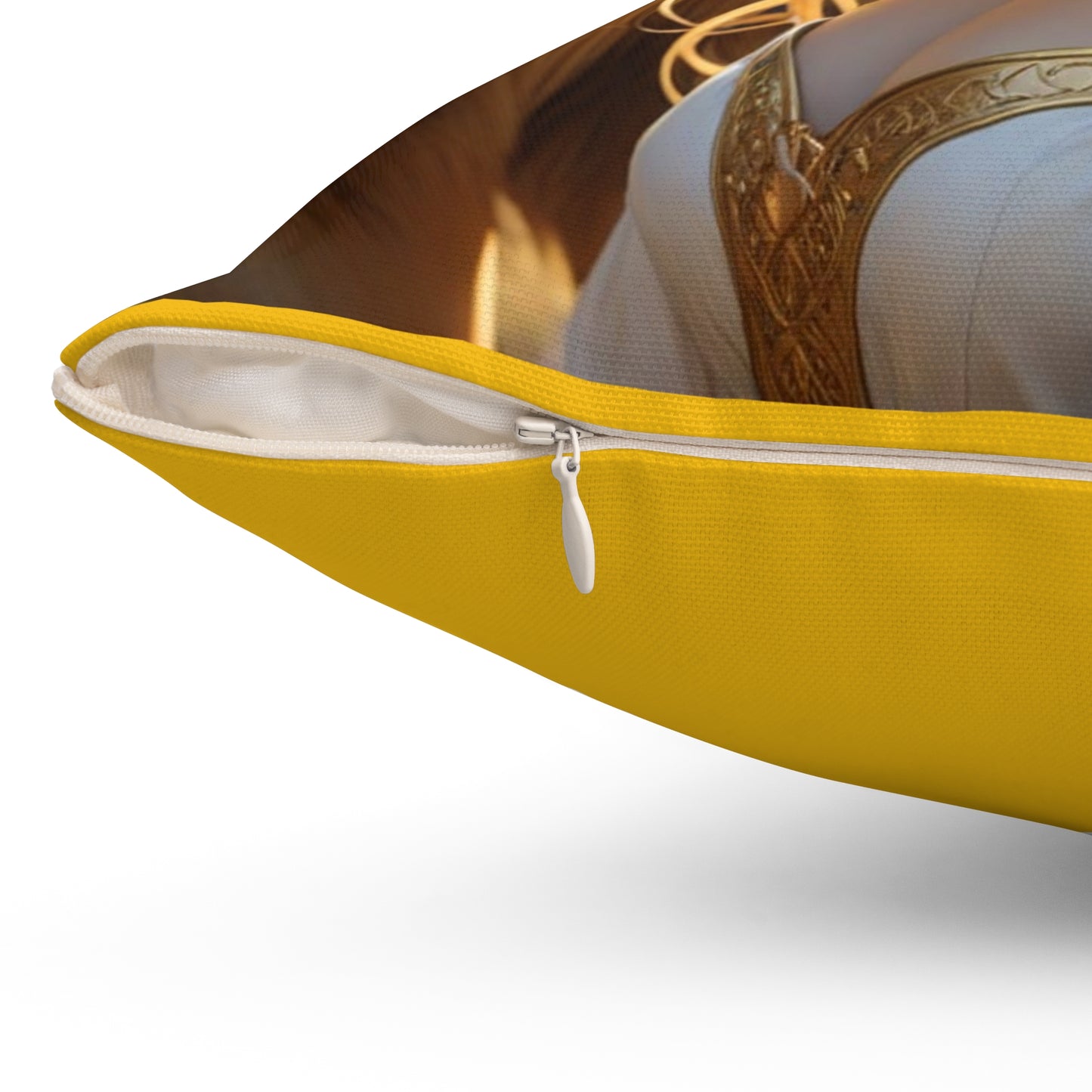 Zodiac Leo, Lion and Woman Art Pillow, Decorative Throw Cushion, Bohemian Home Decor, Gift for Animal Lovers, Living Room Accent