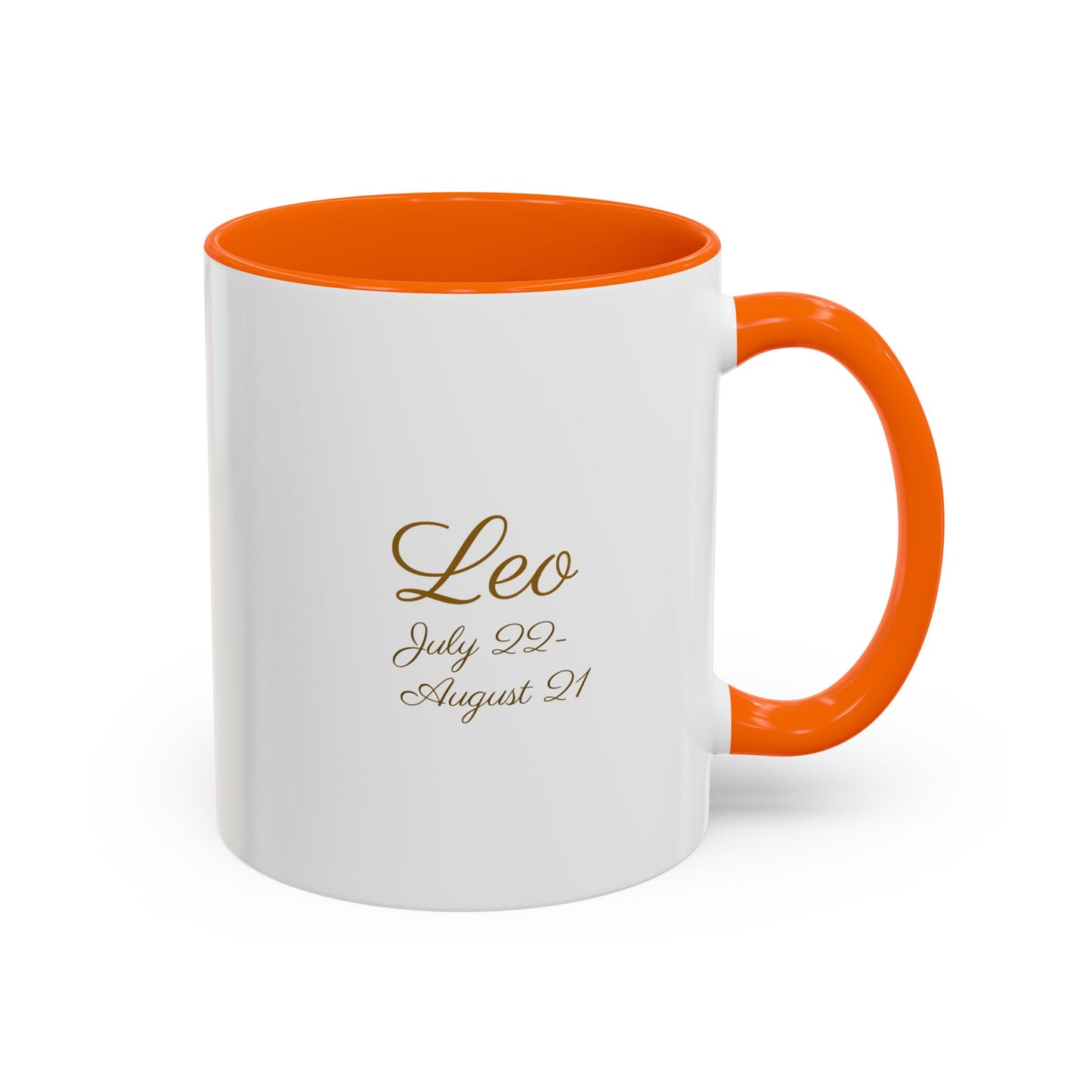 Astrology Leo Accent Coffee Mug (11, 15oz)