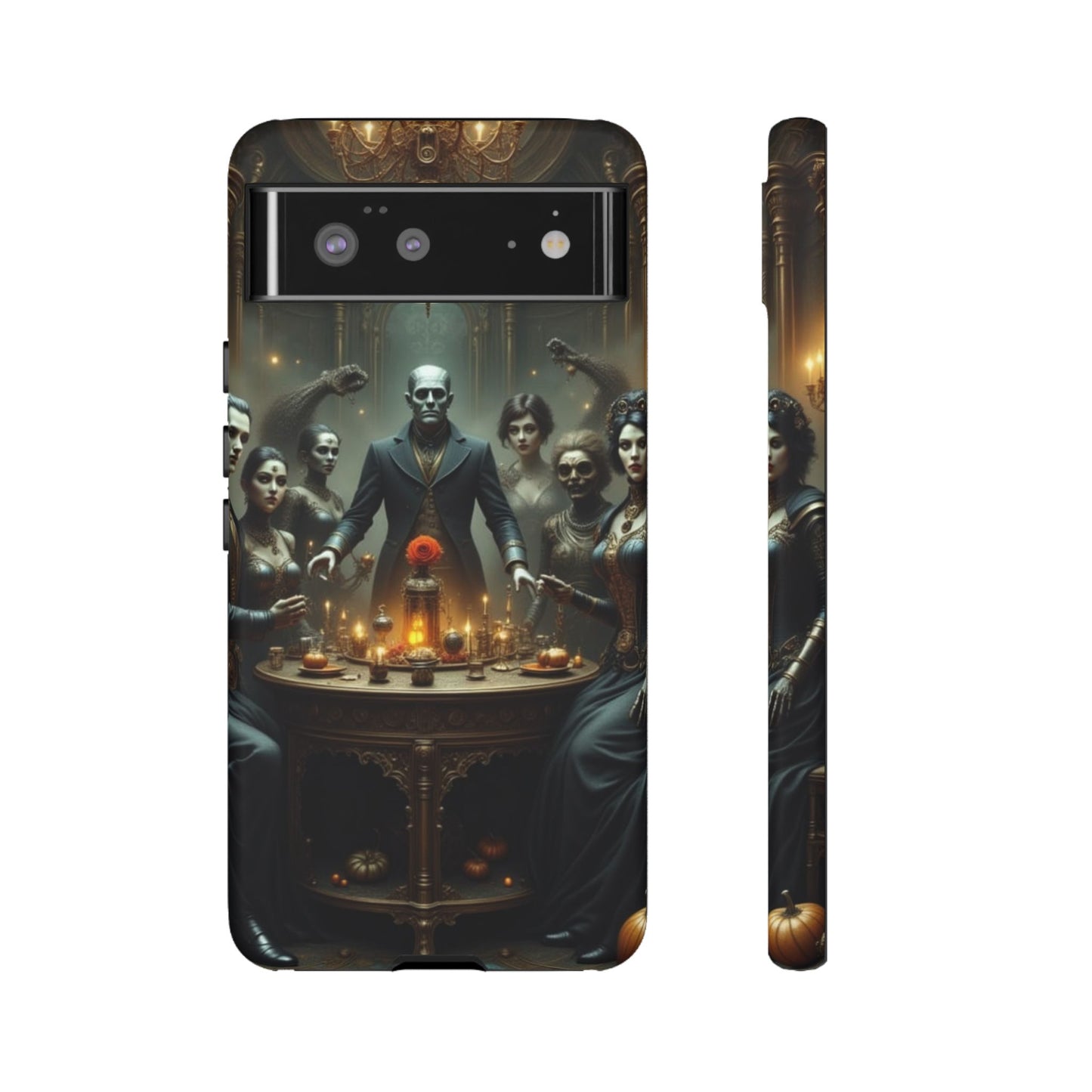Gothic Phone Case, Unique Tough Cases, Dark Aesthetic Accessories, Perfect Gift for Halloween, Stylish Tech Protection