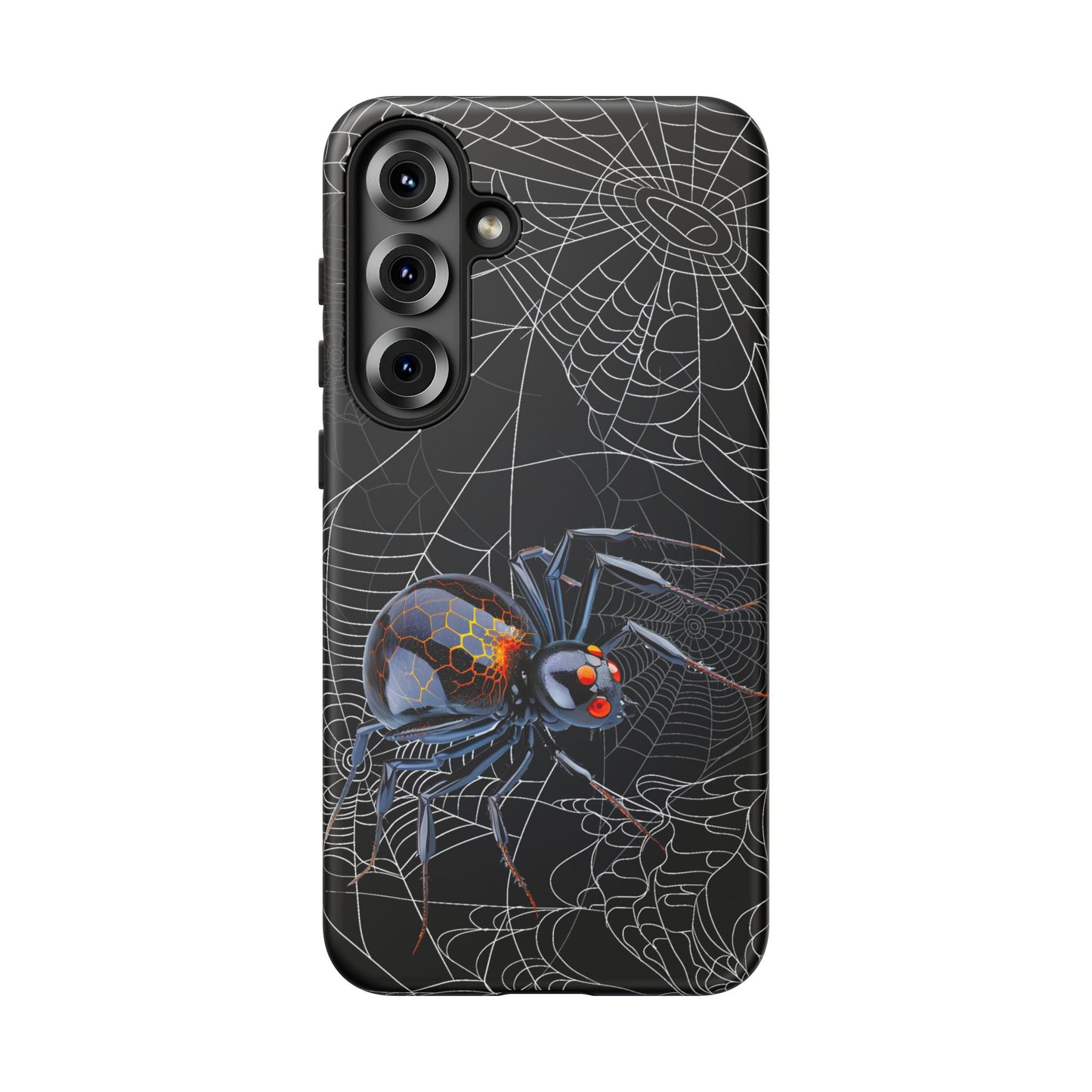 Spider Web Phone Case - Tough Cases for Halloween, Spooky Decor, Gift for Teens, Gothic Style, Unique Customizable Covers