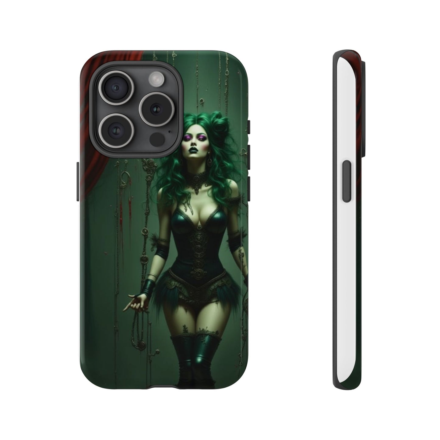Gothic Phone Case for Tough Souls, Dark Aesthetic, Halloween Gift, Alternative Fashion, Unique Mobile Accessory