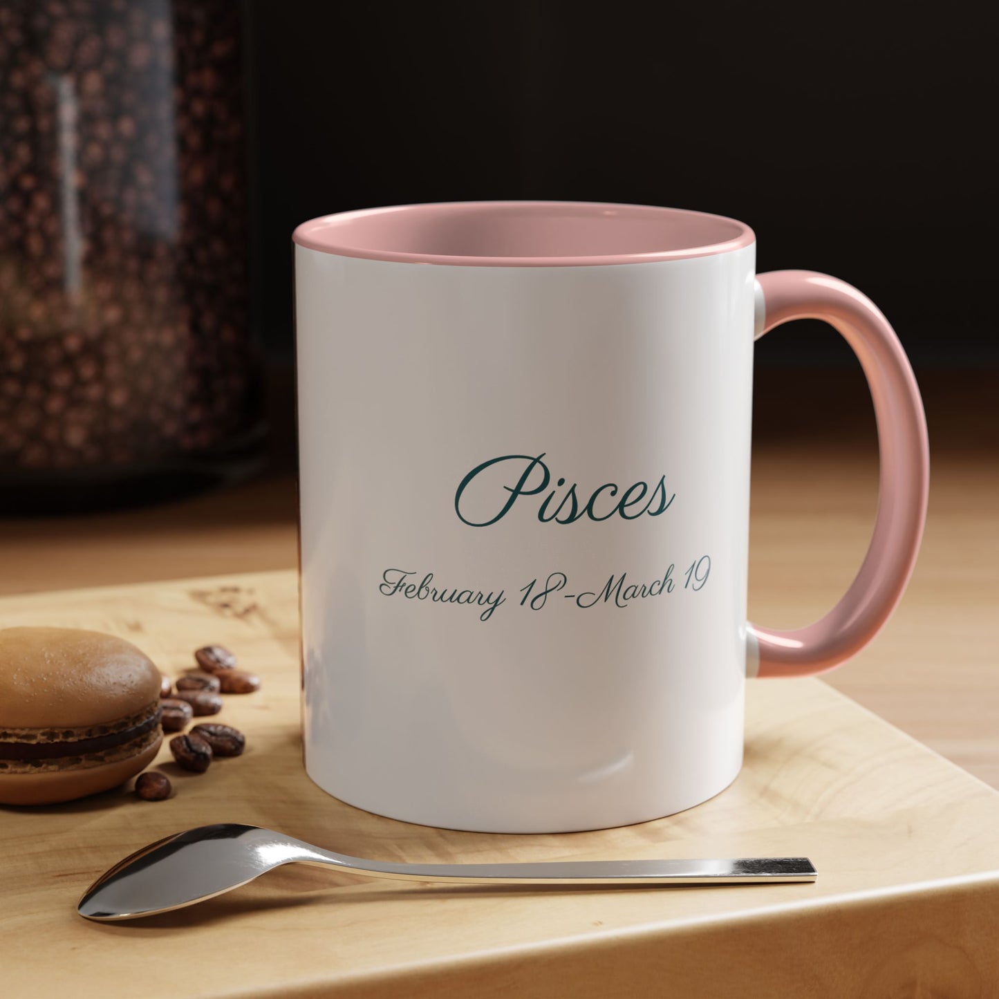 Astrology Pisces Accent Coffee Mug (11, 15oz)