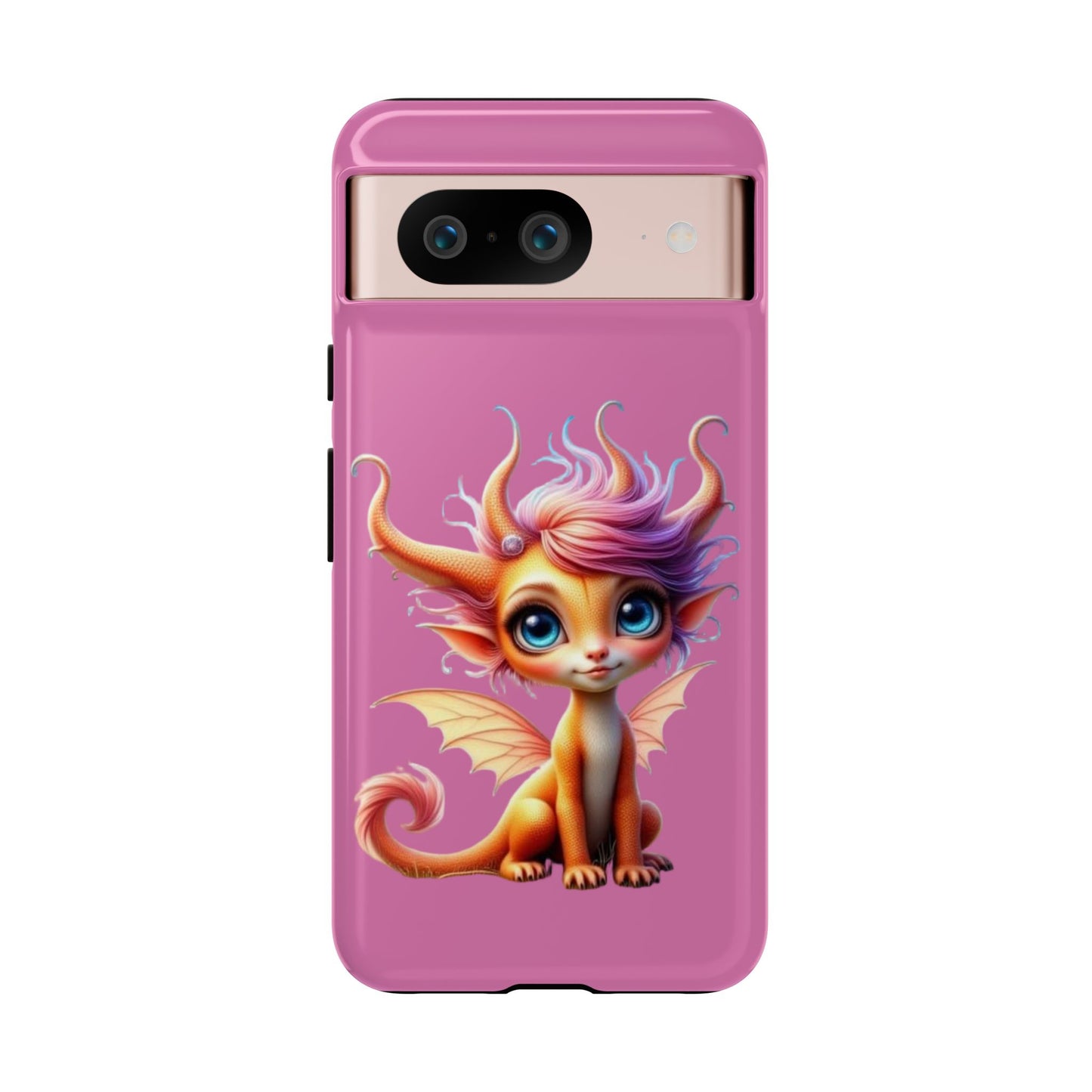 Dragon-Themed Phone Case, Cute Fantasy Phone Cover, Gifts for Kids, Magical Dragon Design, Birthday Present, Phone Accessories