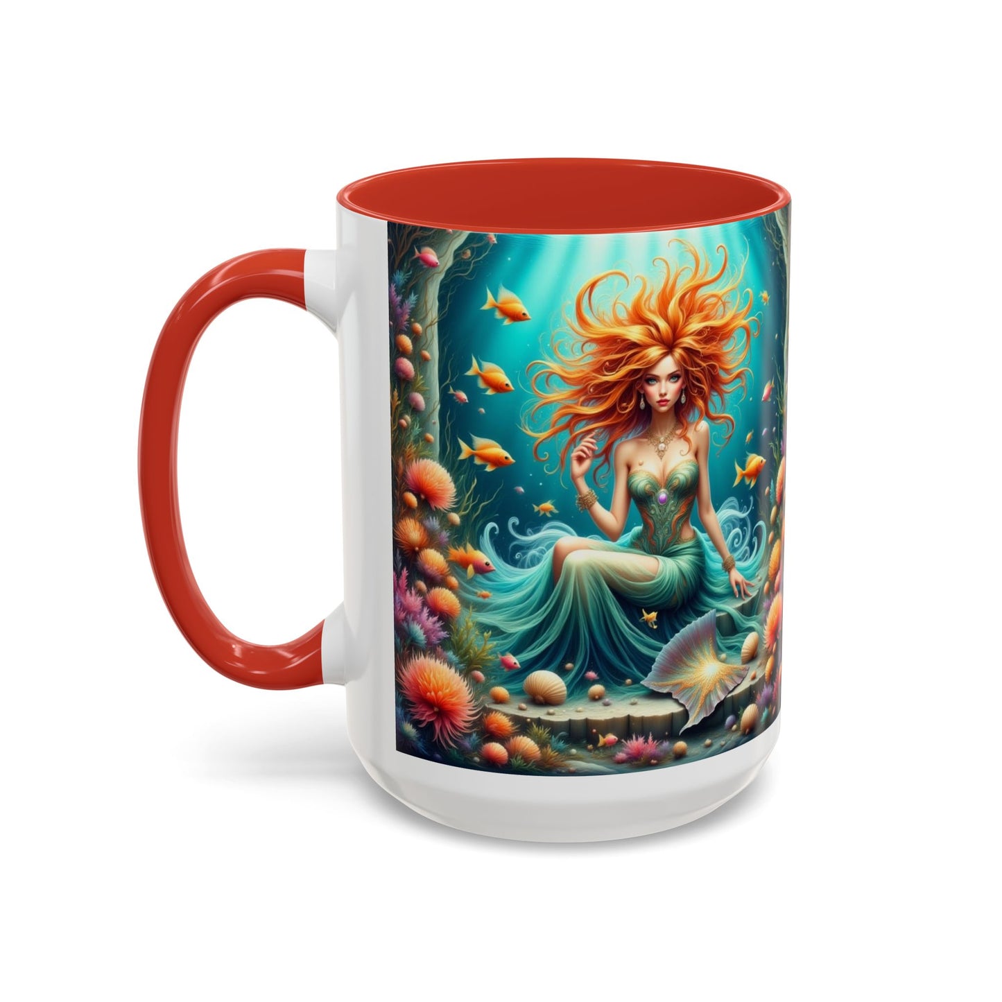 Astrology Pisces Accent Coffee Mug (11, 15oz)