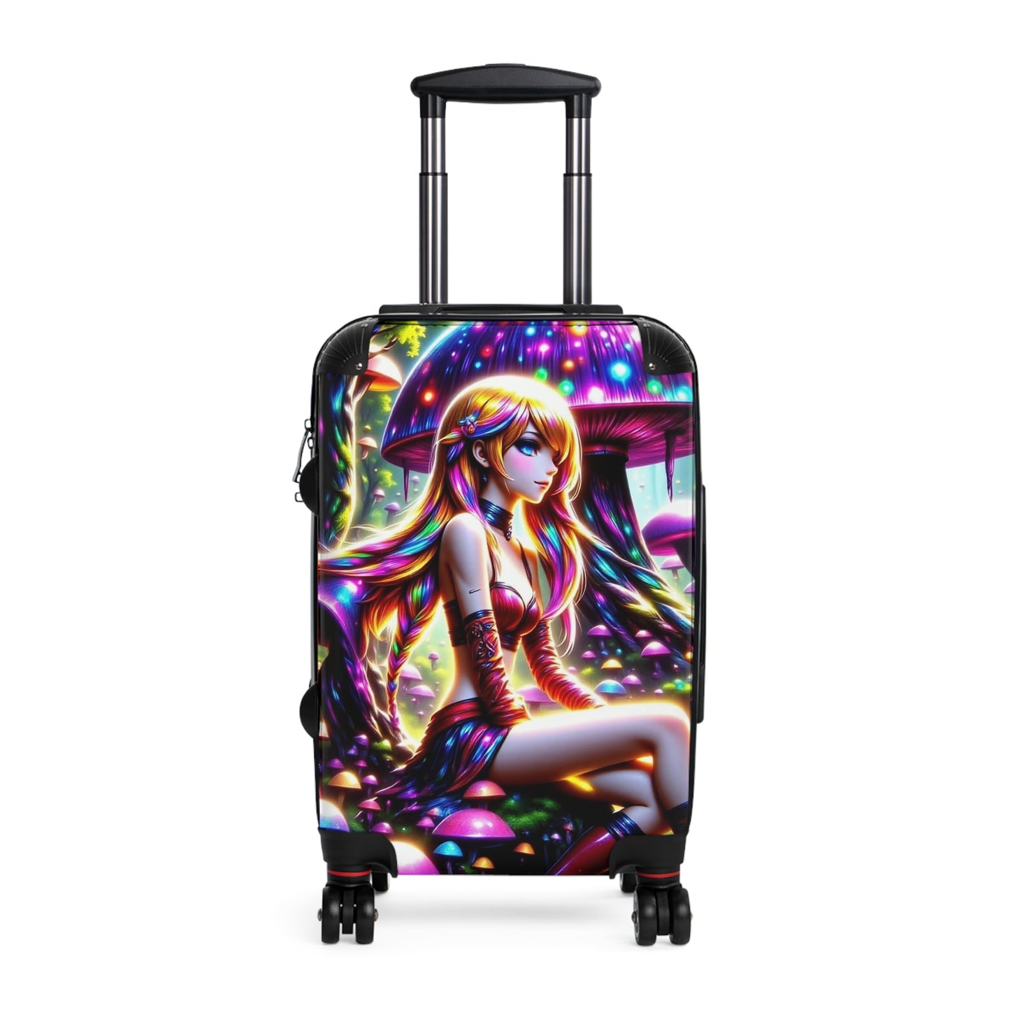Sexy Anime Alice in Wonderland, Fantasy Luggage, Stylish Travel Suitcase, Adventure Bag, Novelty Carry-On, Perfect for Travelers, Gift for Travelers