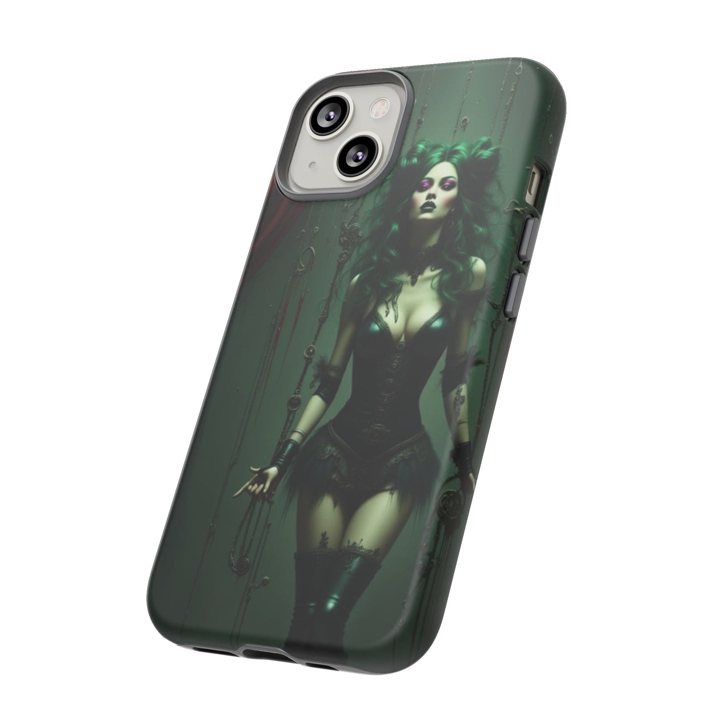 Gothic Phone Case for Tough Souls, Dark Aesthetic, Halloween Gift, Alternative Fashion, Unique Mobile Accessory