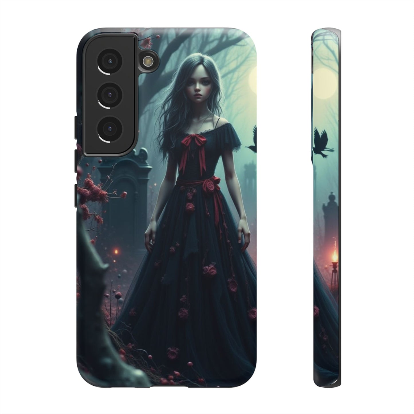 Vampire Phone Case, Teen Vampires, Gothic Horror, Creepy Designs, Tough Phone Case