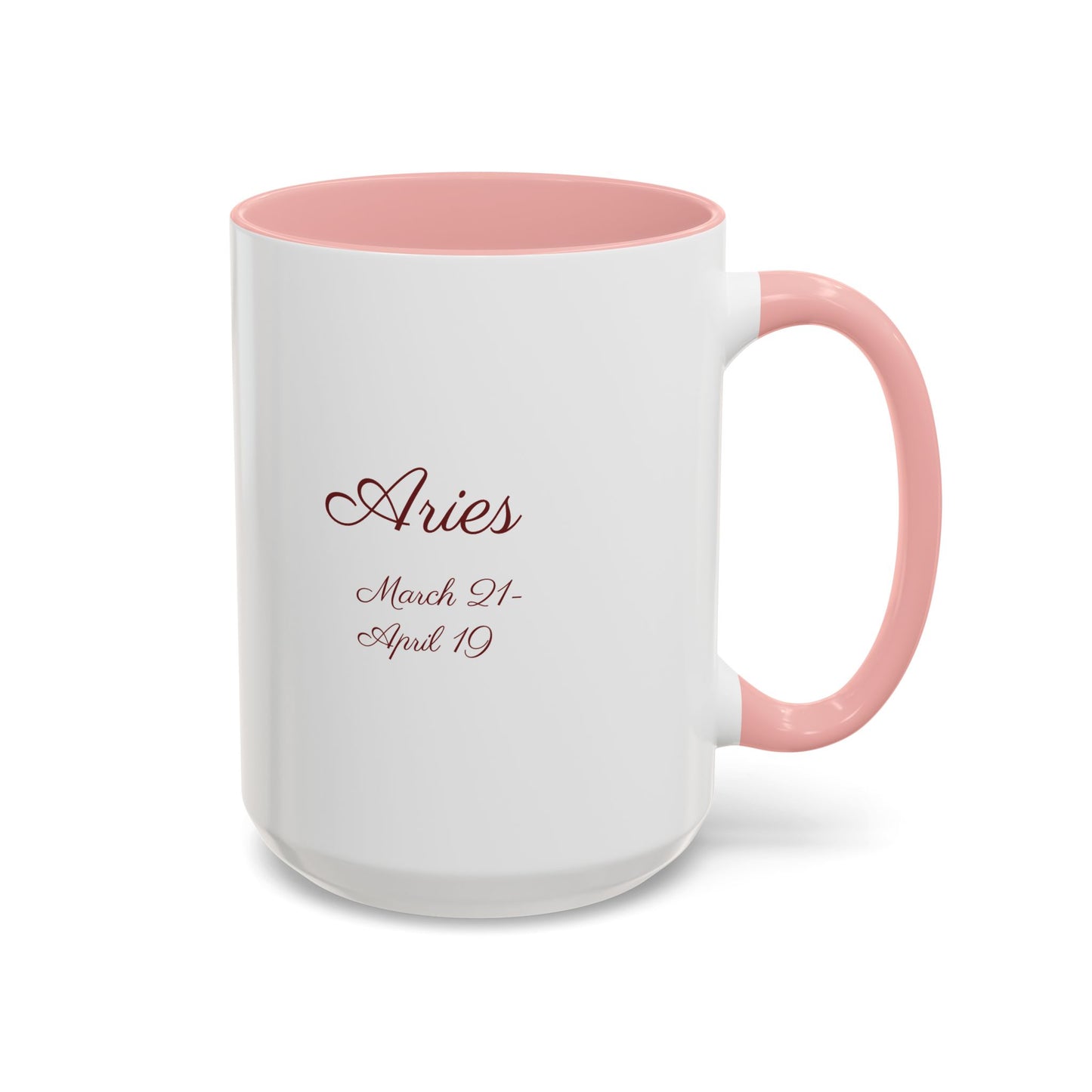 Astrology Aries, Accent Coffee Mug - 11 & 15oz
