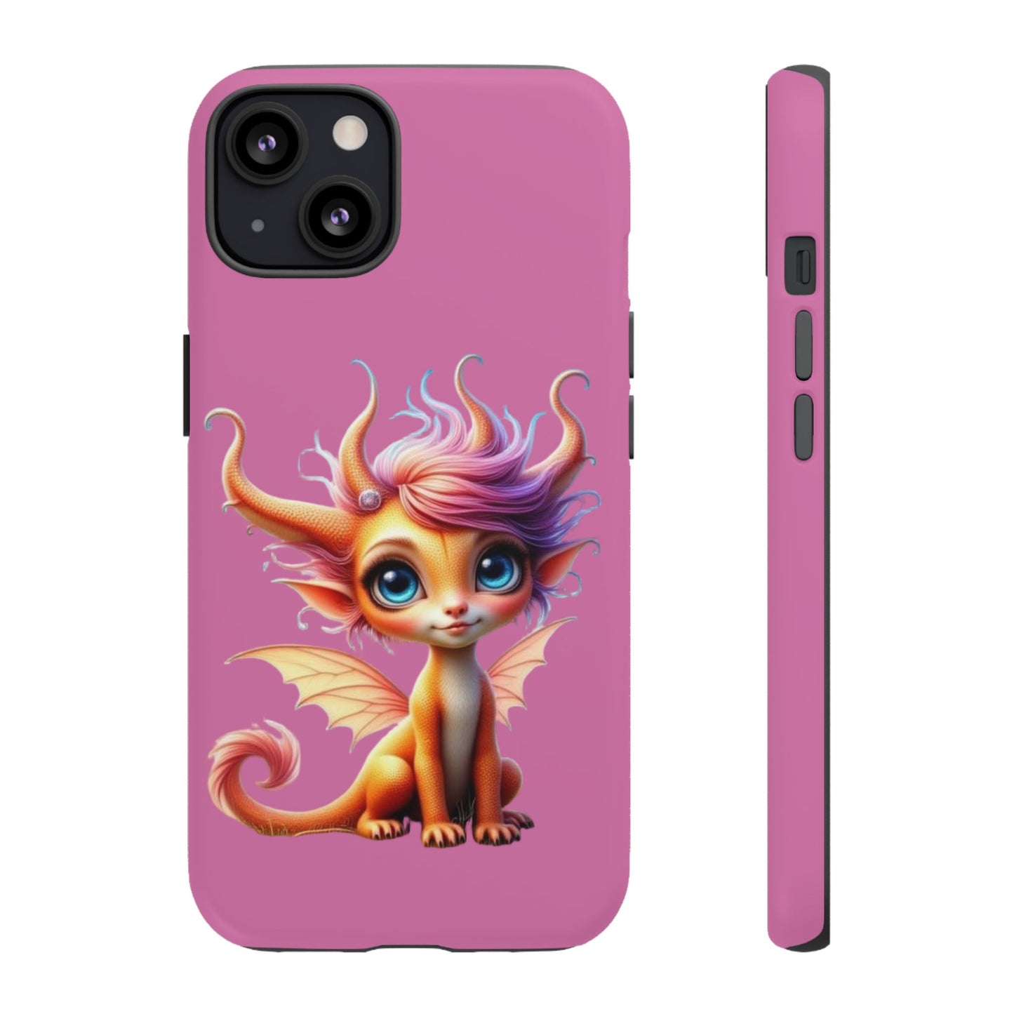 Dragon-Themed Phone Case, Cute Fantasy Phone Cover, Gifts for Kids, Magical Dragon Design, Birthday Present, Phone Accessories