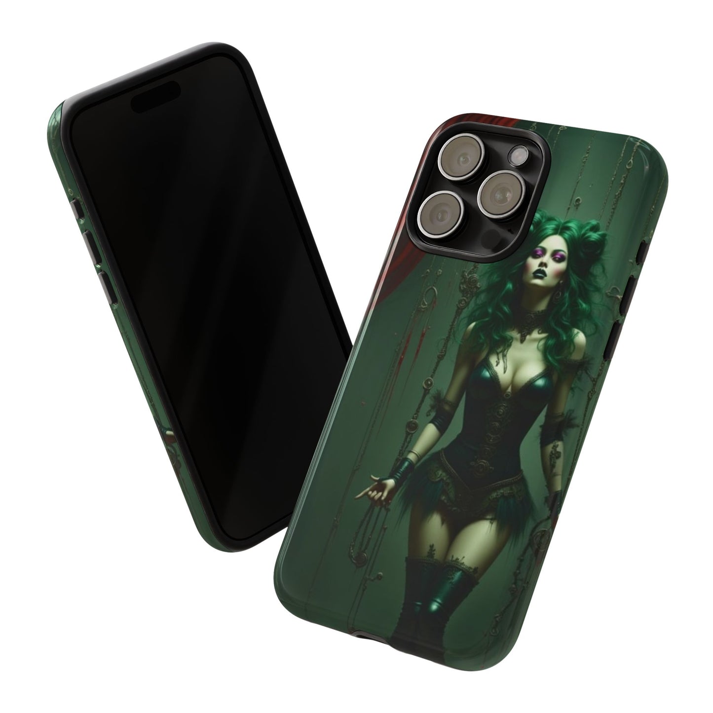 Gothic Phone Case for Tough Souls, Dark Aesthetic, Halloween Gift, Alternative Fashion, Unique Mobile Accessory