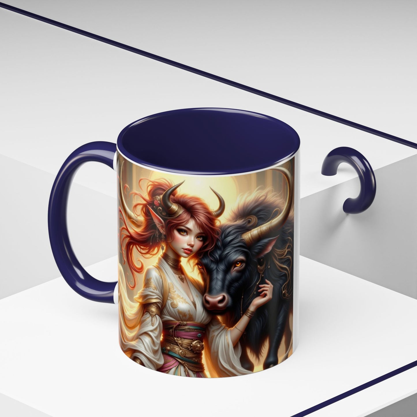 Astrology Taurus Accent Coffee Mug (11, 15oz)