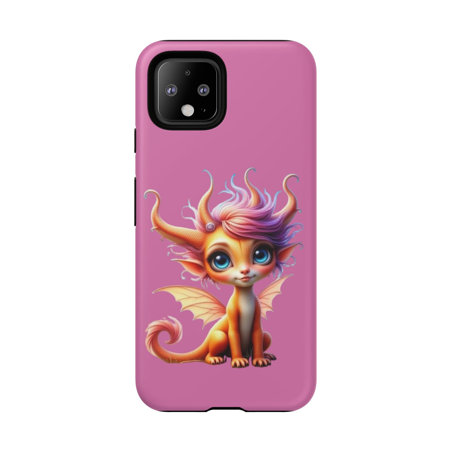 Dragon-Themed Phone Case, Cute Fantasy Phone Cover, Gifts for Kids, Magical Dragon Design, Birthday Present, Phone Accessories