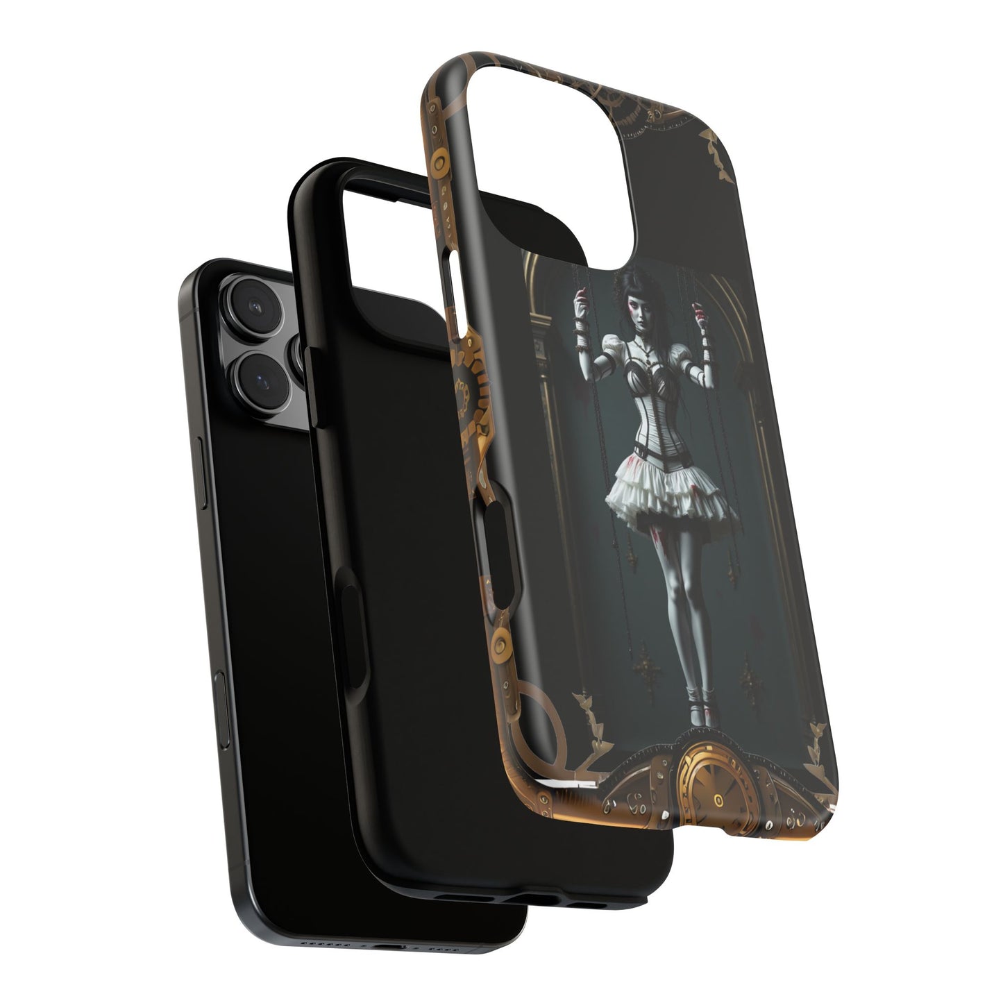 Steampunk Phone Case, Designer Phone Cover, Artistic Mobile Case, Gothic Horror Phone Case