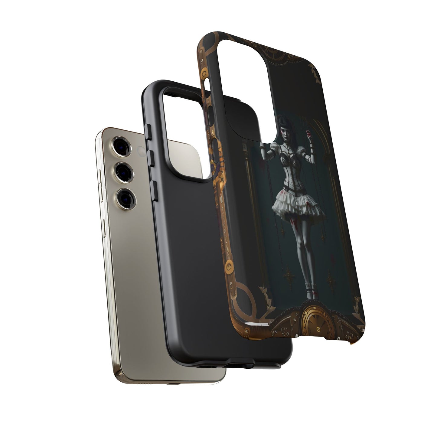 Steampunk Phone Case, Designer Phone Cover, Artistic Mobile Case, Gothic Horror Phone Case