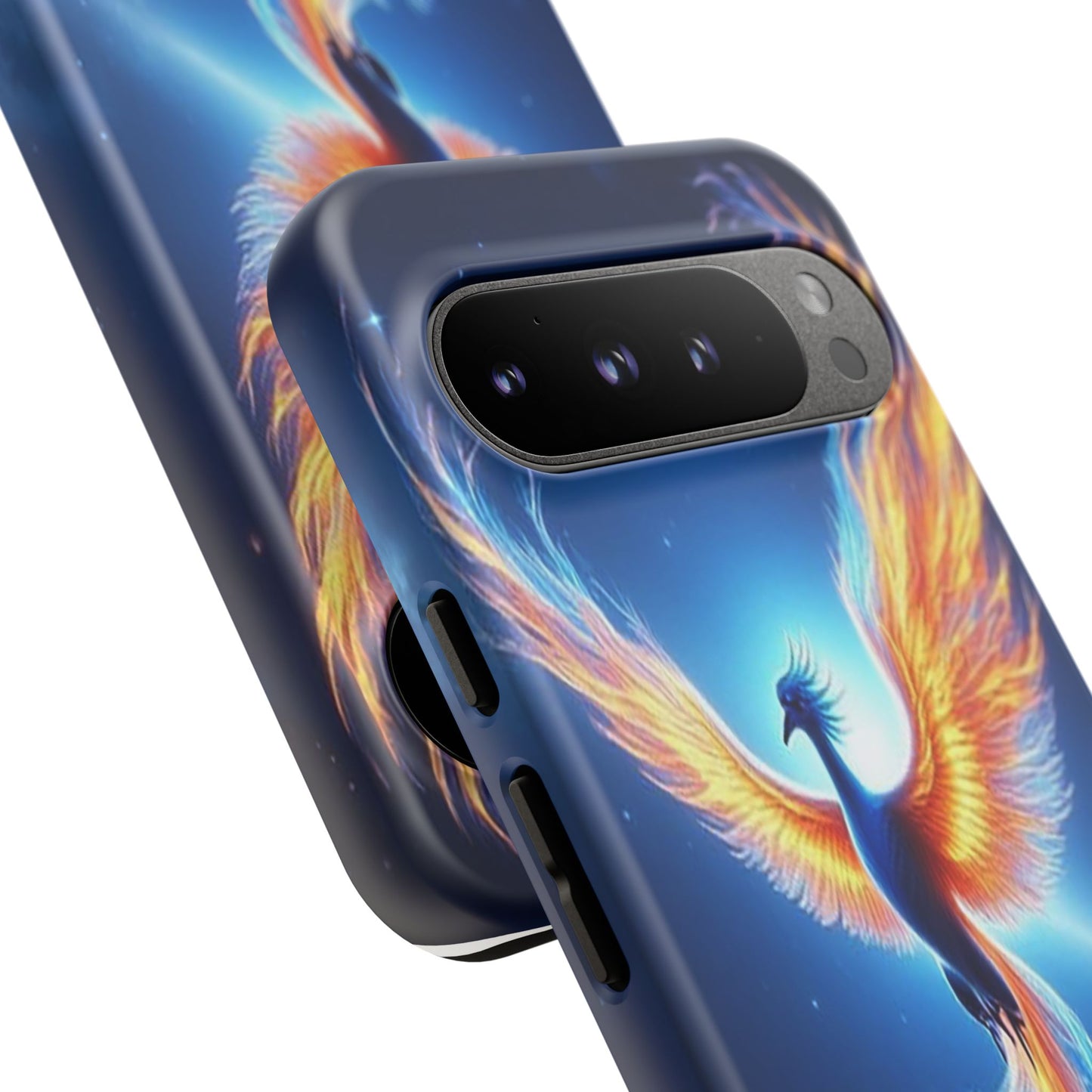 Phoenix Tough Case, Blue Bird Phone Case, Fantasy Designs, Space theme