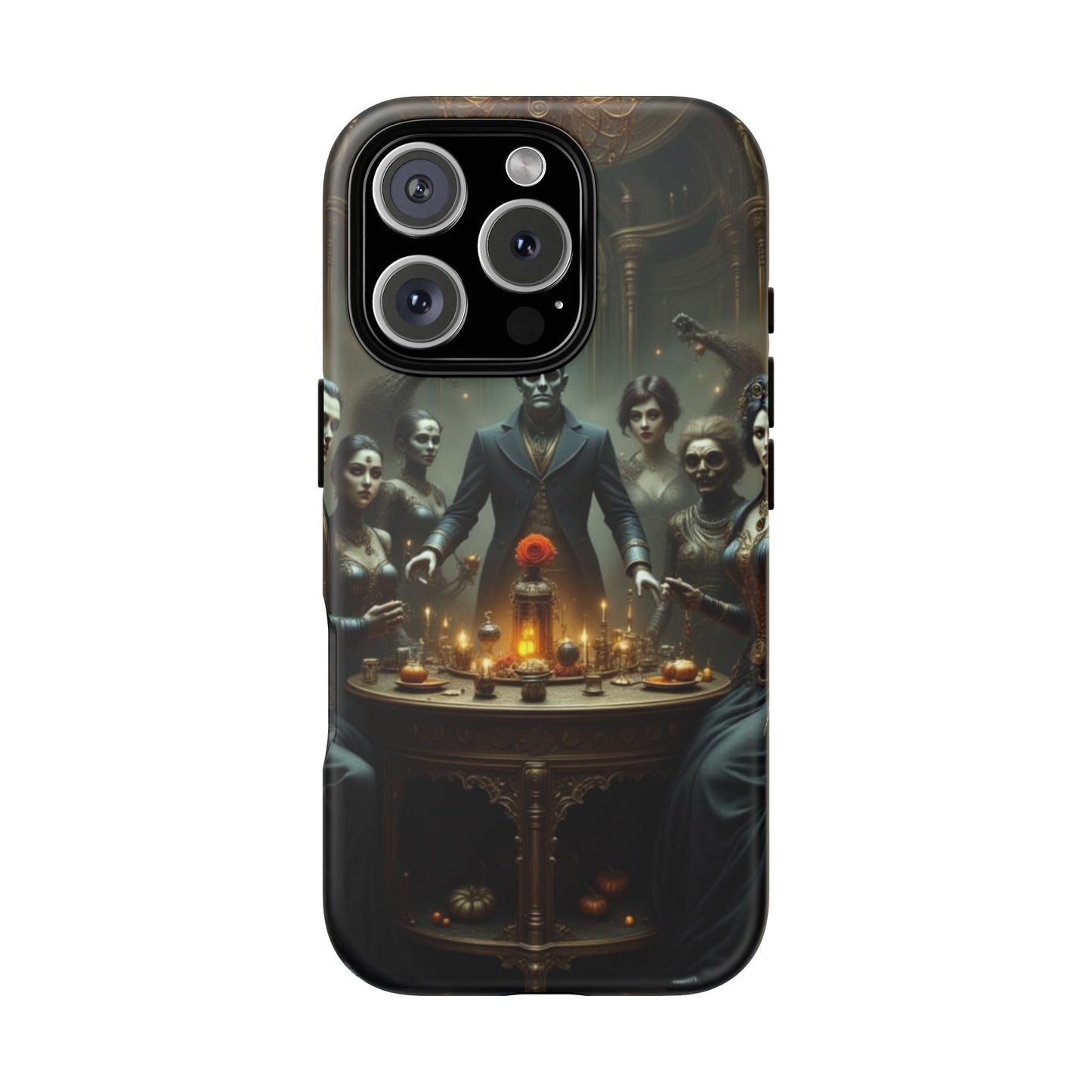 Gothic Phone Case, Unique Tough Cases, Dark Aesthetic Accessories, Perfect Gift for Halloween, Stylish Tech Protection
