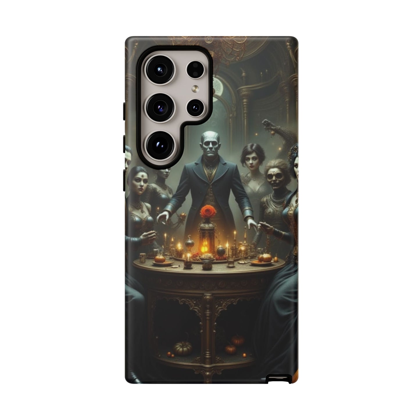 Gothic Phone Case, Unique Tough Cases, Dark Aesthetic Accessories, Perfect Gift for Halloween, Stylish Tech Protection