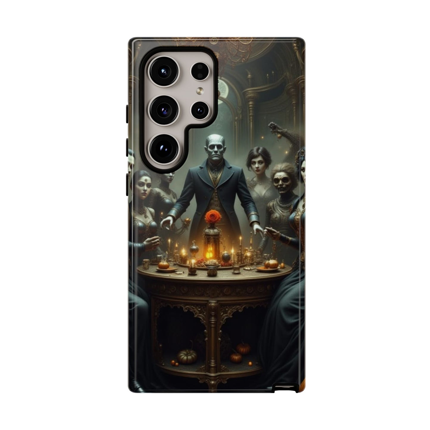 Gothic Phone Case, Unique Tough Cases, Dark Aesthetic Accessories, Perfect Gift for Halloween, Stylish Tech Protection