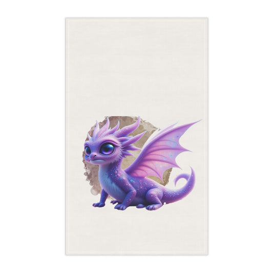 Baby Dragon Orion, Tea Towels (cotton, poly)