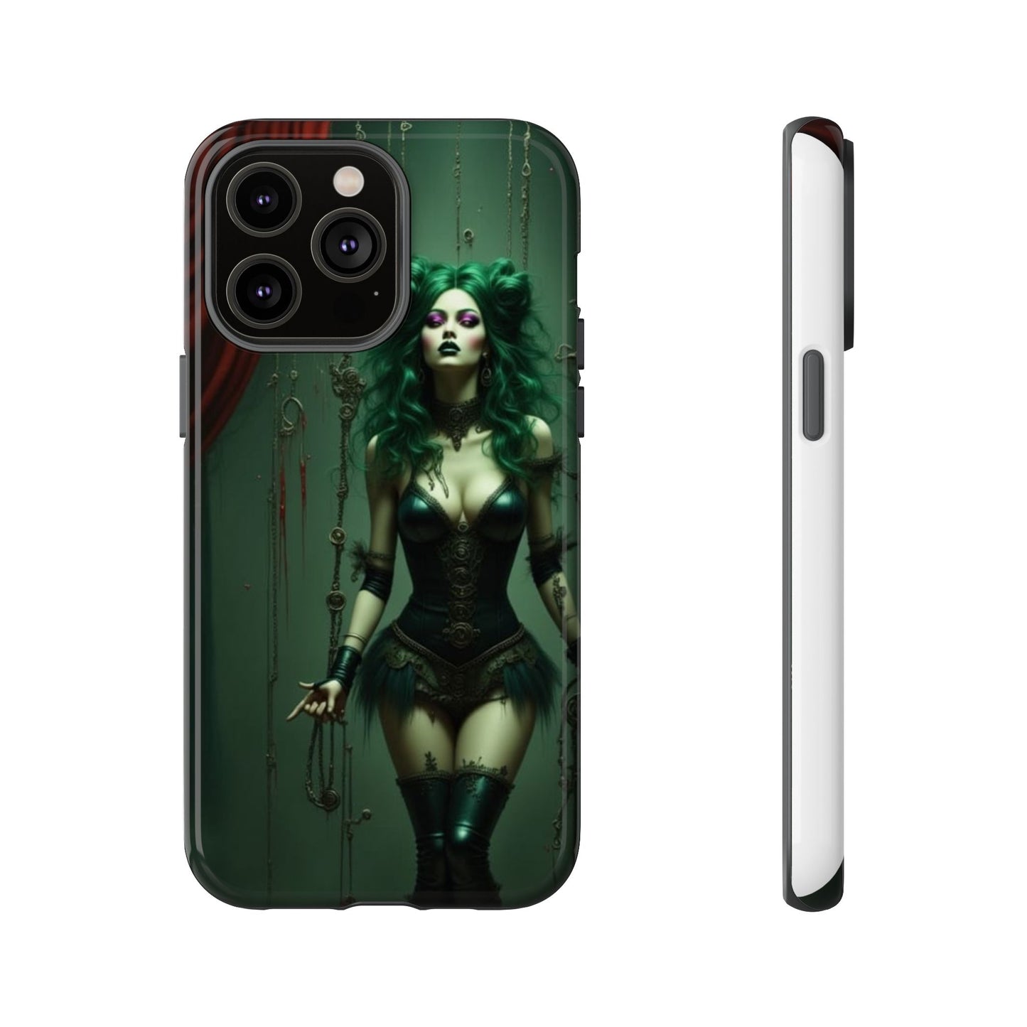 Gothic Phone Case for Tough Souls, Dark Aesthetic, Halloween Gift, Alternative Fashion, Unique Mobile Accessory