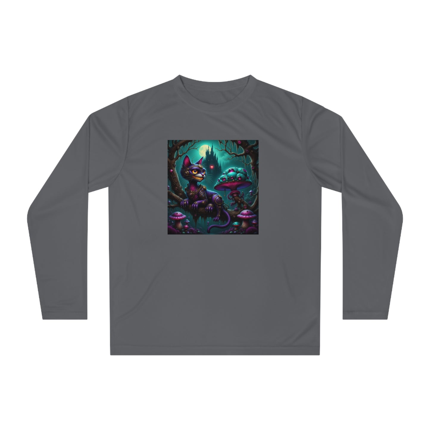 Mystical Cat Performance Long Sleeve Shirt | Unique Cat Design, Fantasy Apparel, Gift for Cat Lovers, Lightweight Activewear, Perfect [...]