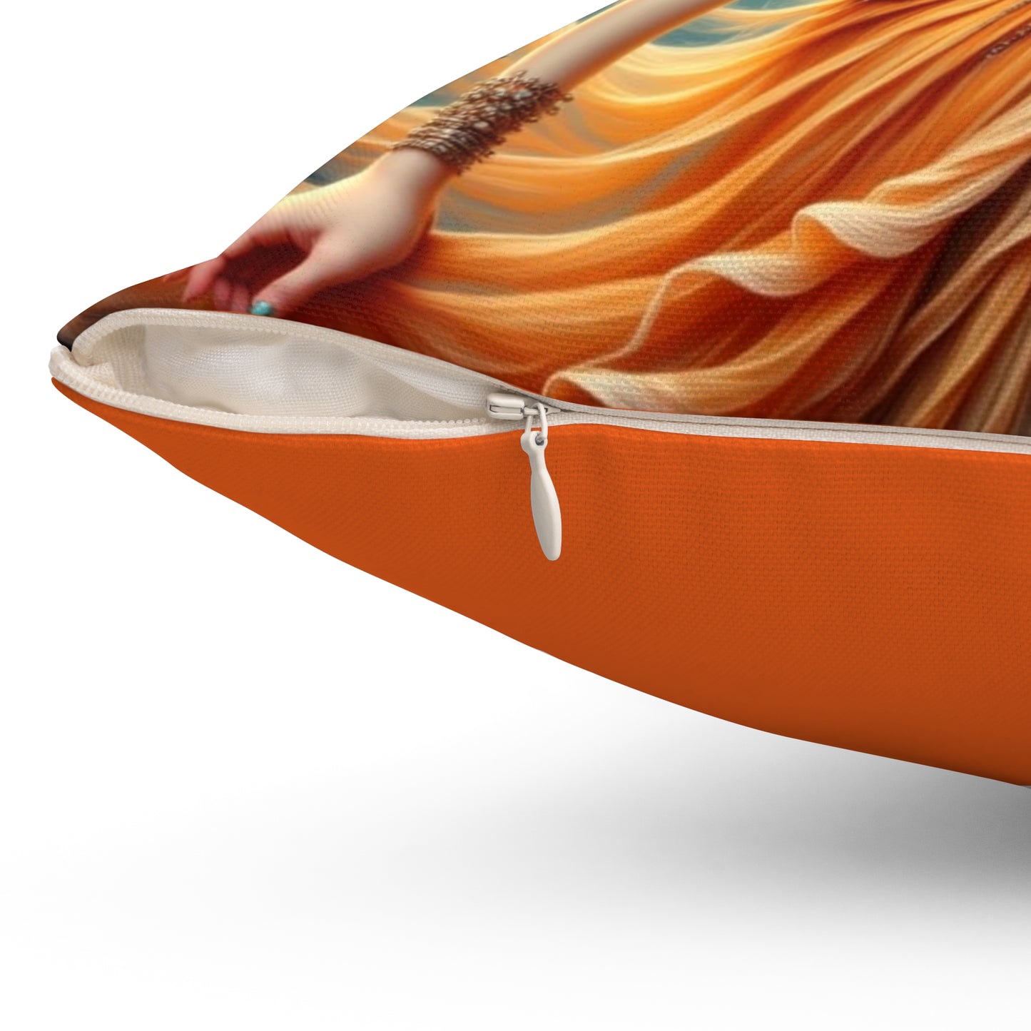 Zodiac Pisces, Vibrant Mermaid Art Pillow, Home Decor, Fantasy Cushion, Bedroom Accent, Beach House Gift, Boho Style