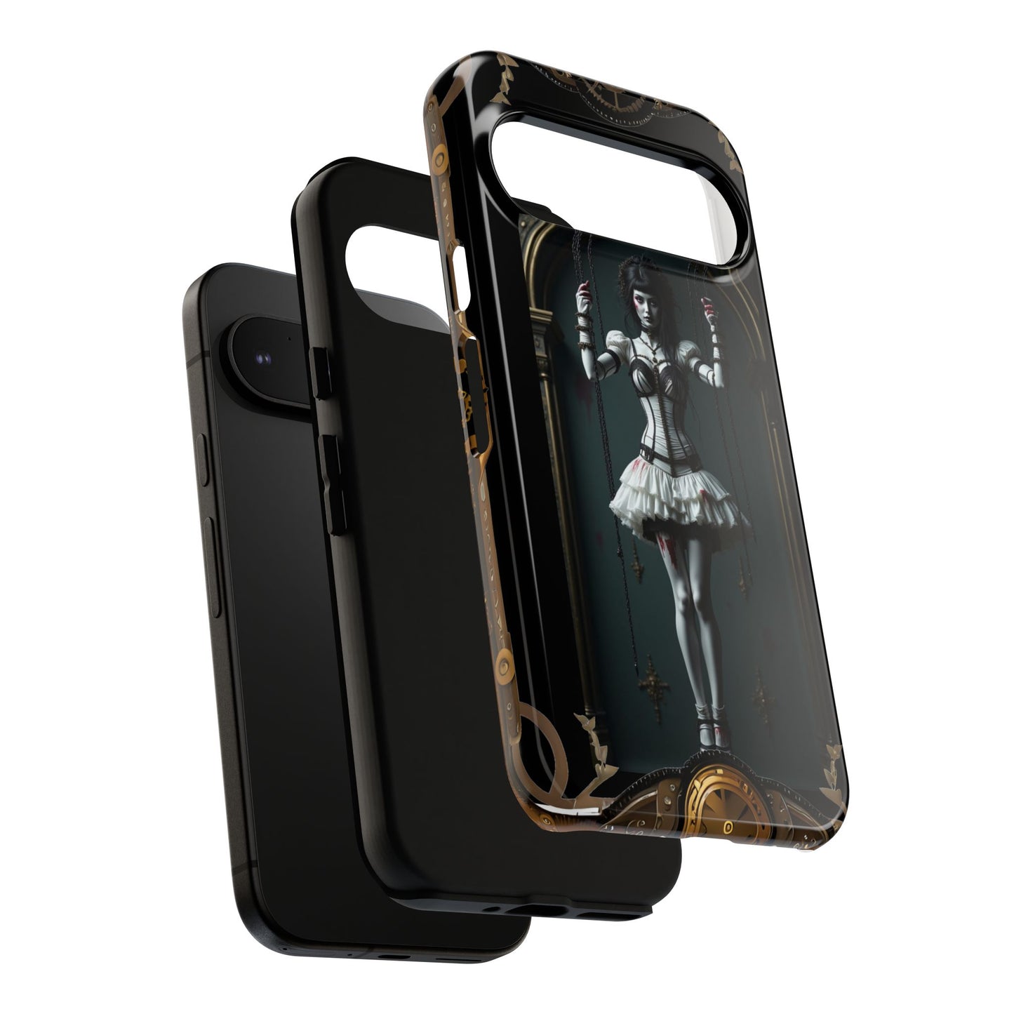 Steampunk Phone Case, Designer Phone Cover, Artistic Mobile Case, Gothic Horror Phone Case