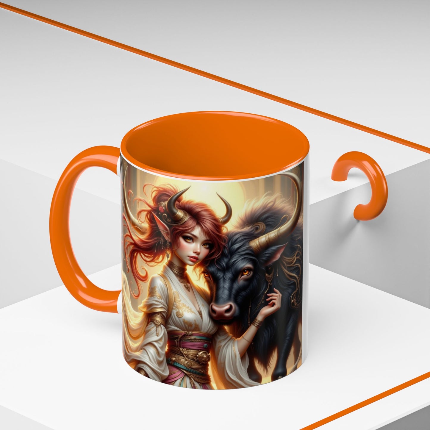 Astrology Taurus Accent Coffee Mug (11, 15oz)