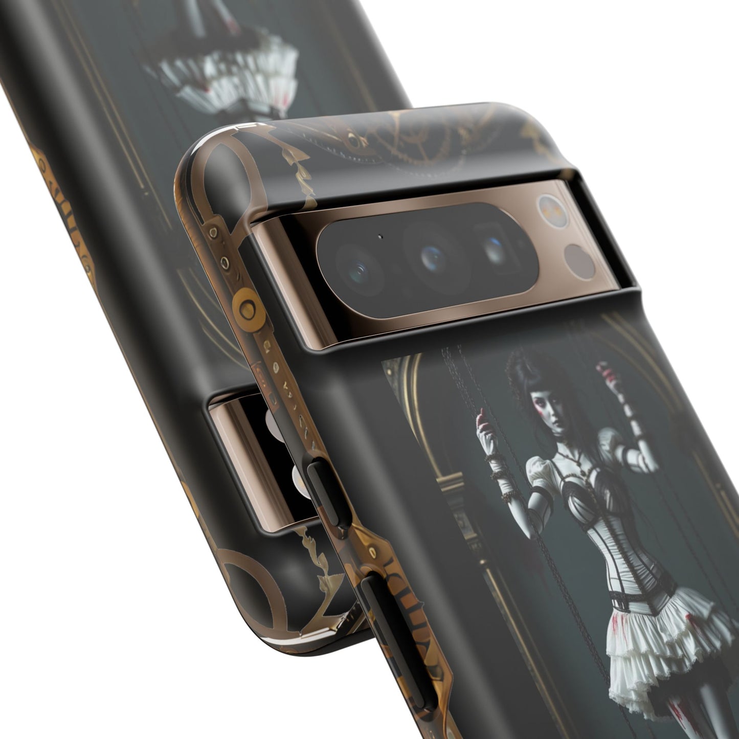 Steampunk Phone Case, Designer Phone Cover, Artistic Mobile Case, Gothic Horror Phone Case