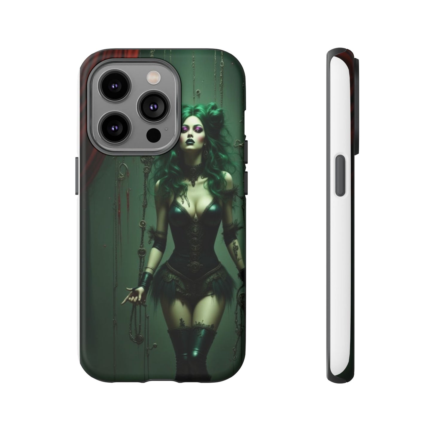 Gothic Phone Case for Tough Souls, Dark Aesthetic, Halloween Gift, Alternative Fashion, Unique Mobile Accessory