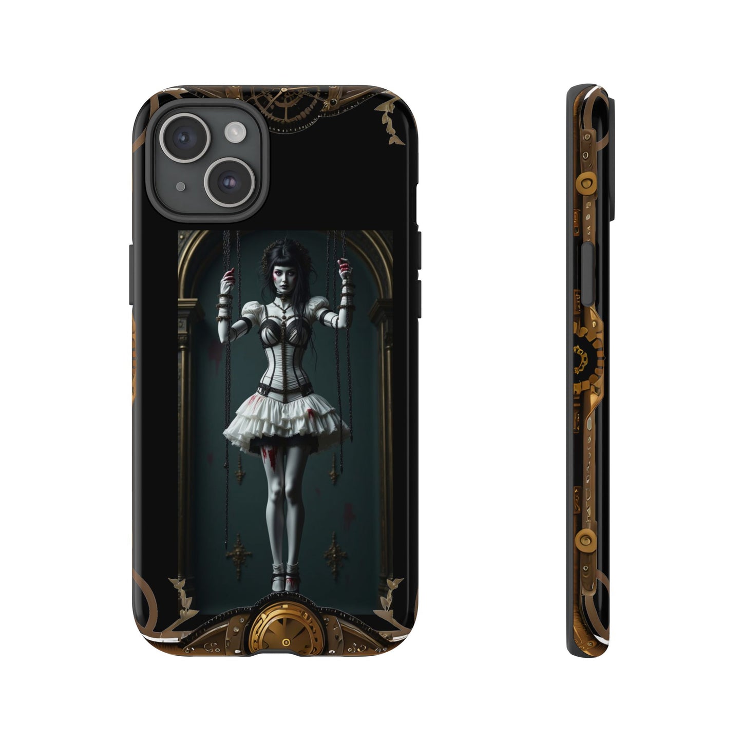 Steampunk Phone Case, Designer Phone Cover, Artistic Mobile Case, Gothic Horror Phone Case