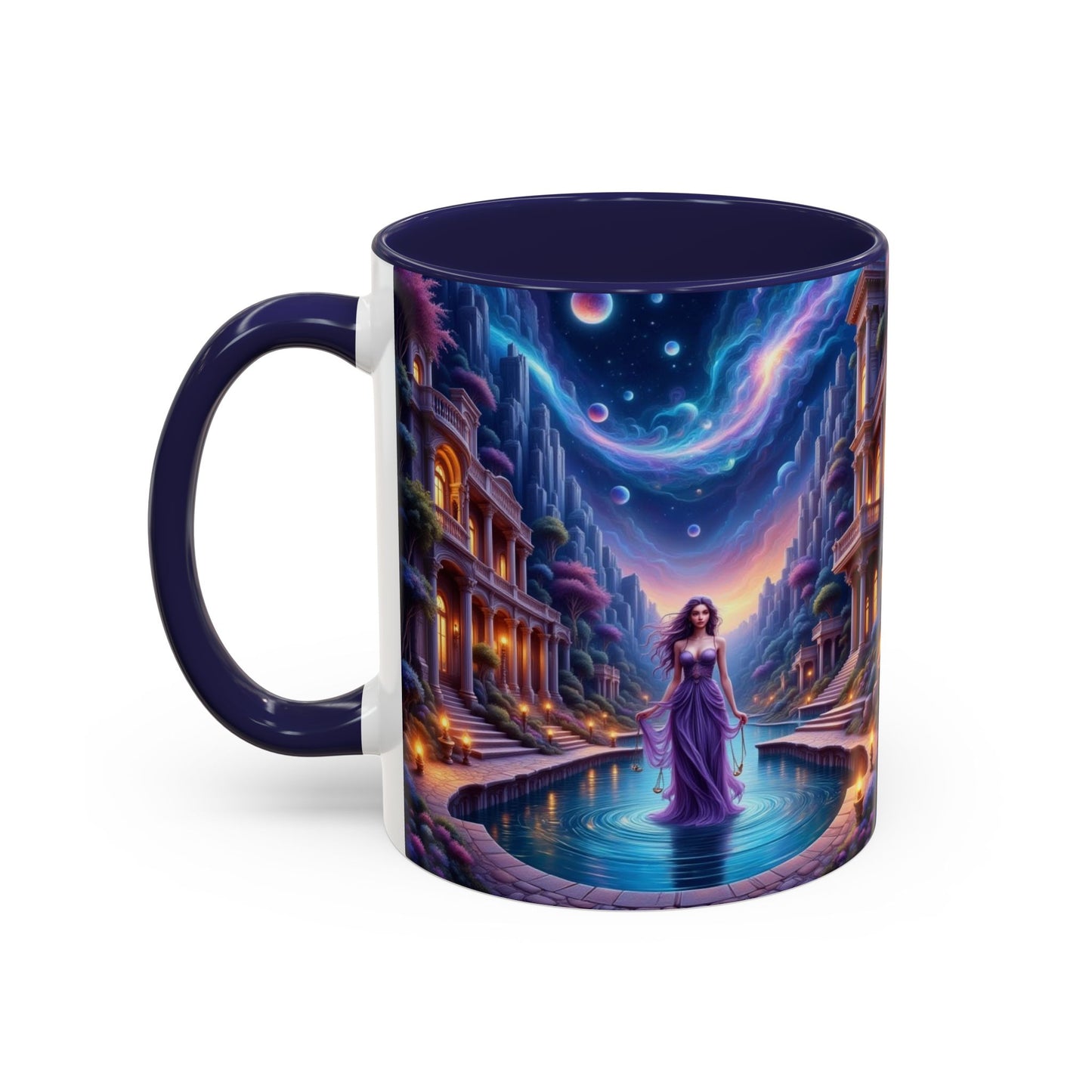 Astrology Libra Accent Coffee Mug (11, 15oz)