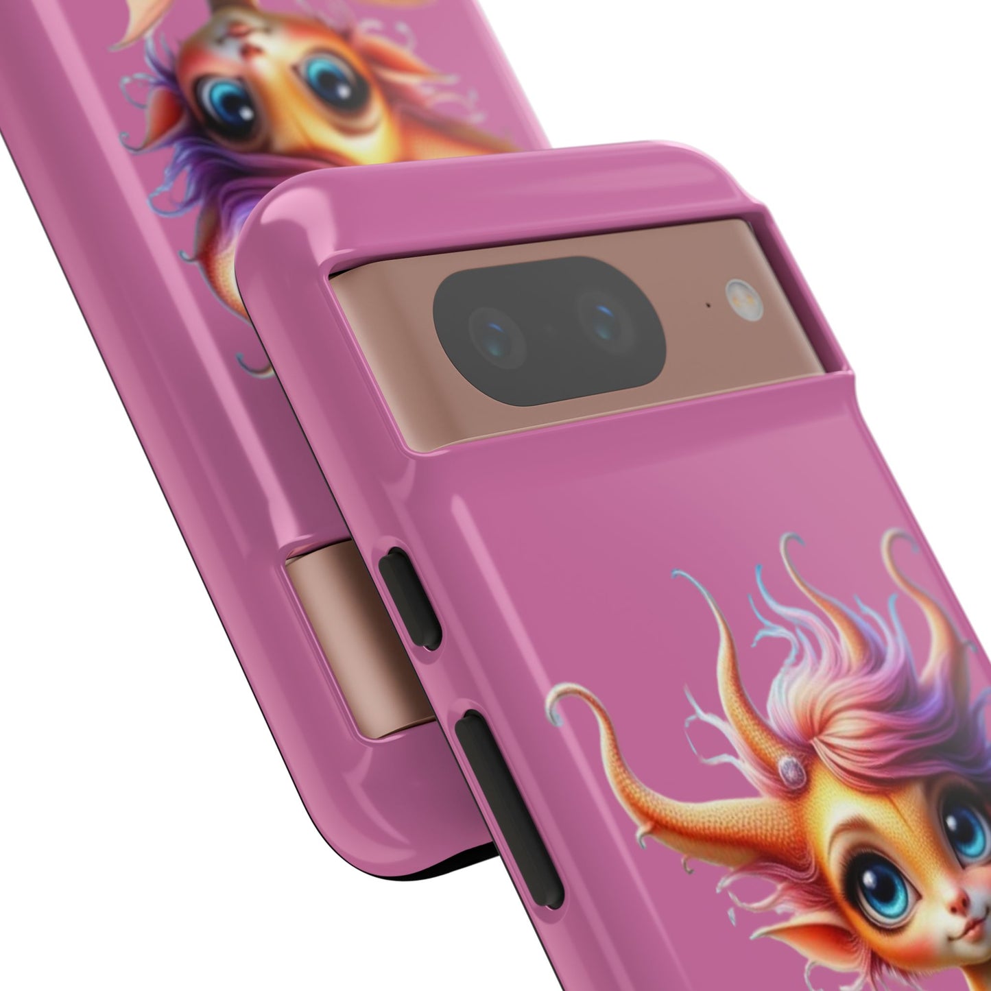 Dragon-Themed Phone Case, Cute Fantasy Phone Cover, Gifts for Kids, Magical Dragon Design, Birthday Present, Phone Accessories