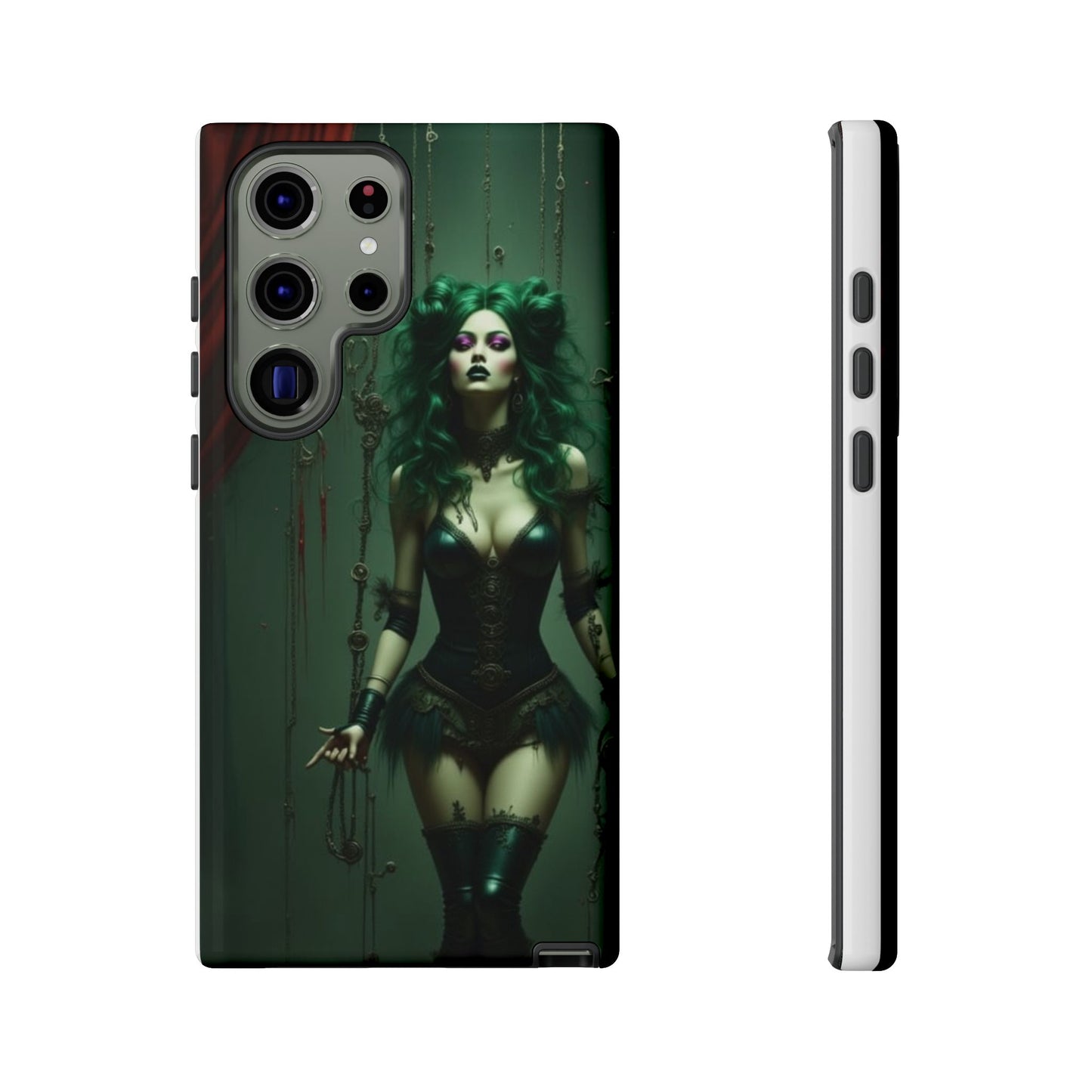 Gothic Phone Case for Tough Souls, Dark Aesthetic, Halloween Gift, Alternative Fashion, Unique Mobile Accessory