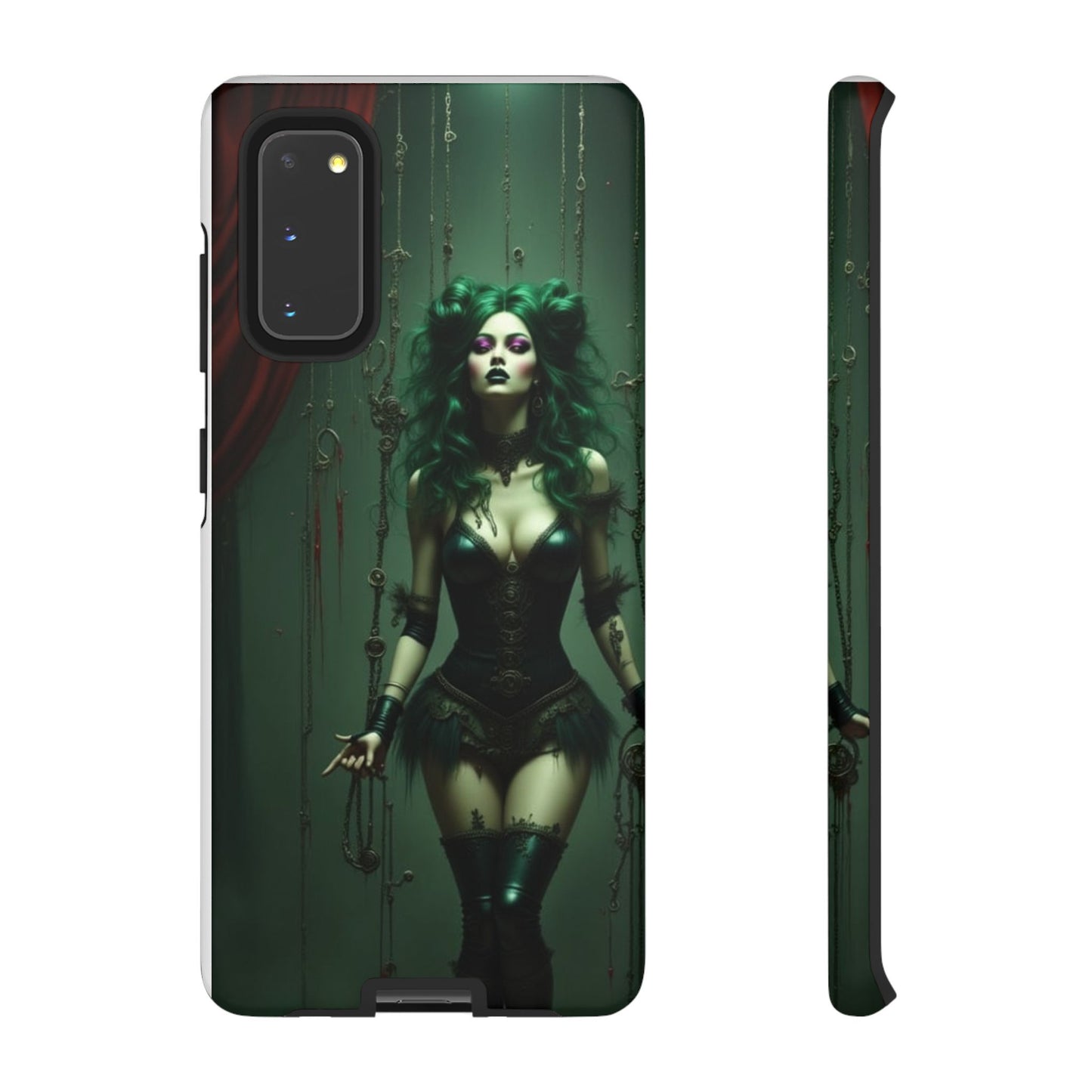 Gothic Phone Case for Tough Souls, Dark Aesthetic, Halloween Gift, Alternative Fashion, Unique Mobile Accessory
