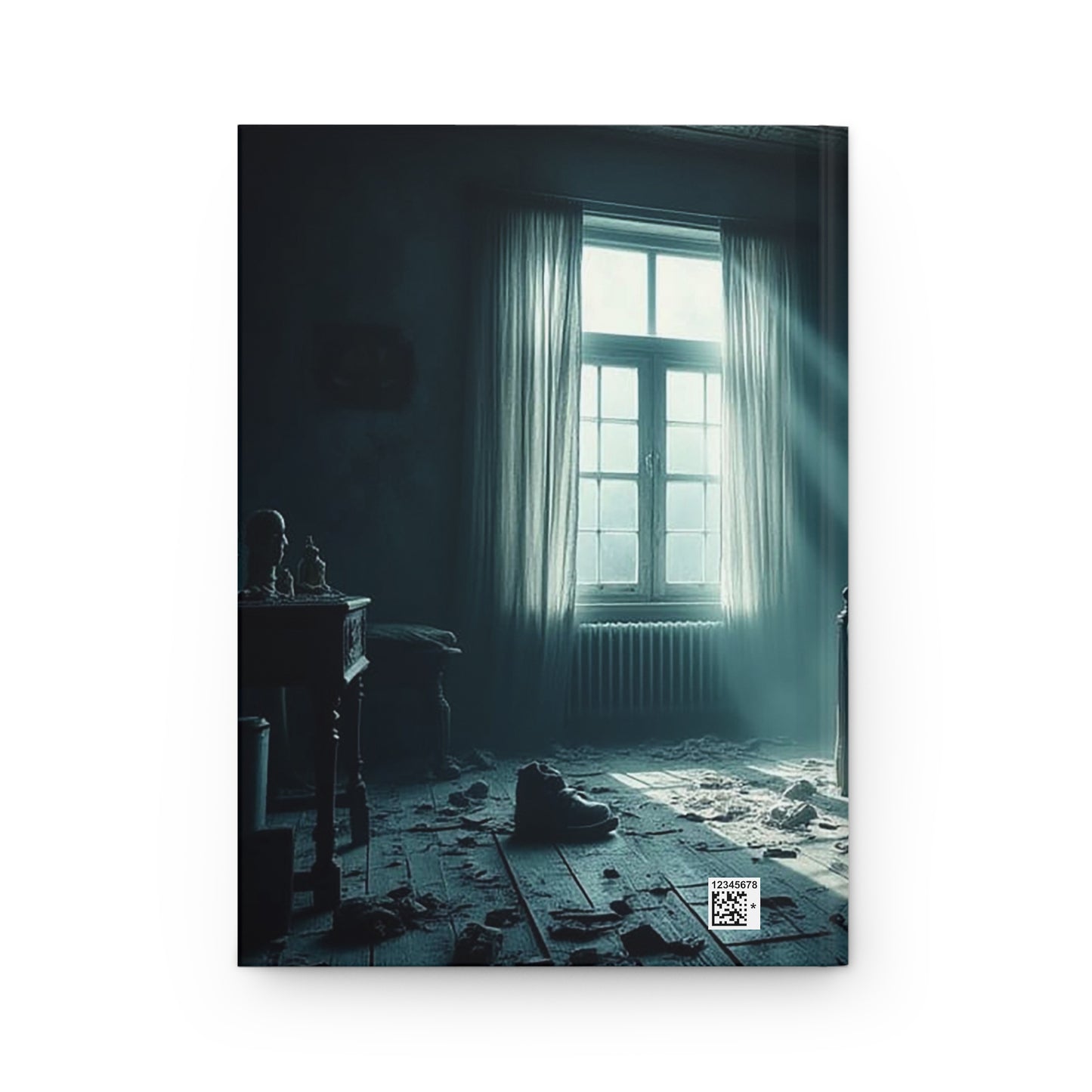 Mystical Hardcover Journal, Gothic Notebook for Creatives, Dark Aesthetic Diary, Art Journal for Ghost Lovers, Unique Gift Idea