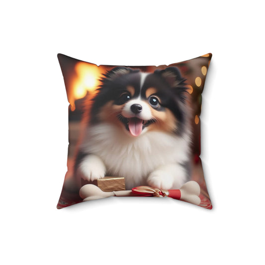 Adorable Dog-Themed Pillow, Cozy Home Decor, Perfect for Pet Lovers, Gift for Dog Owners, Cute Cushion for Home