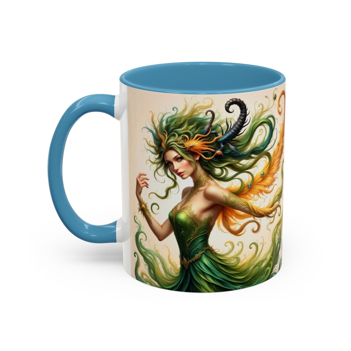Astrology Scorpio Accent Coffee Mug (11, 15oz)