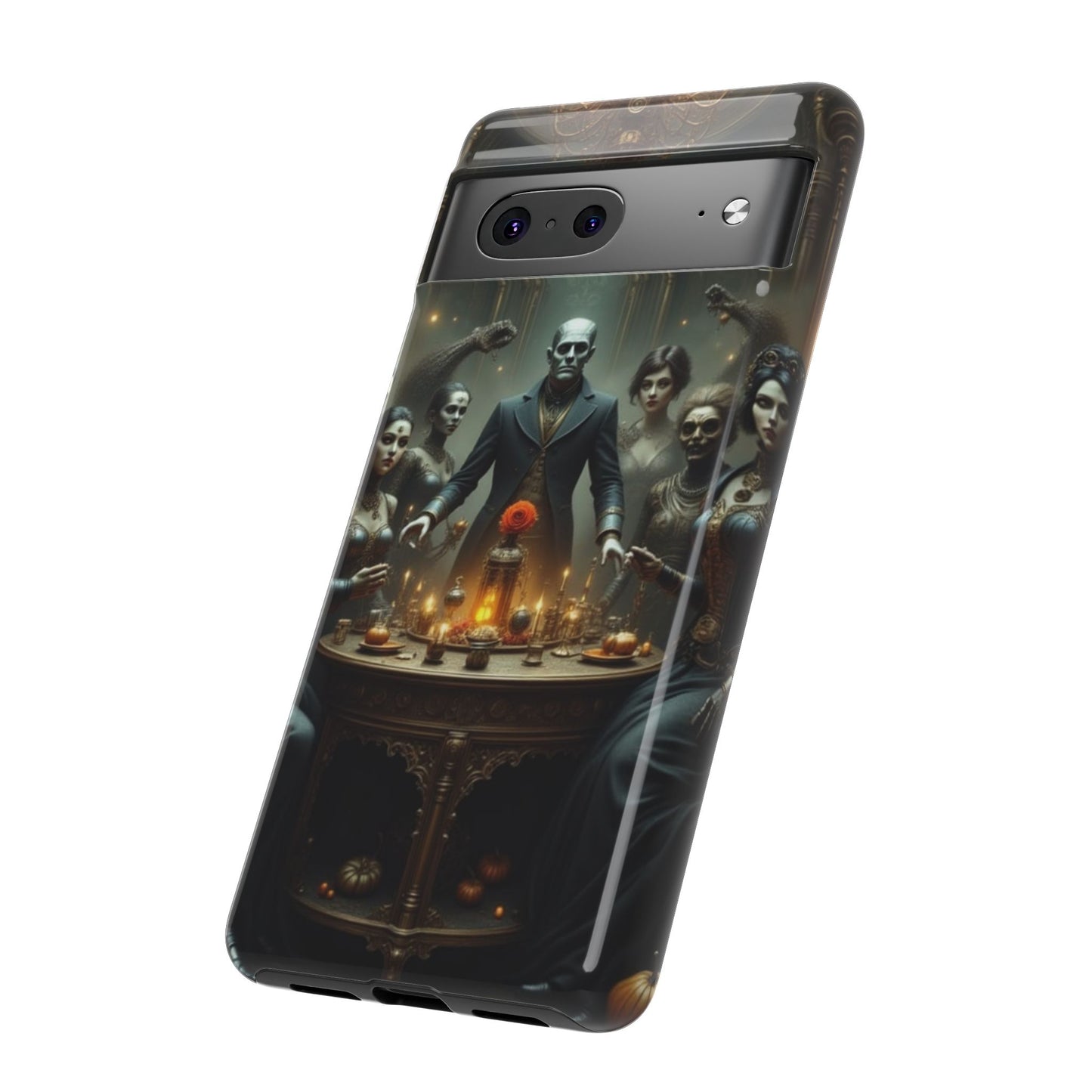 Gothic Phone Case, Unique Tough Cases, Dark Aesthetic Accessories, Perfect Gift for Halloween, Stylish Tech Protection