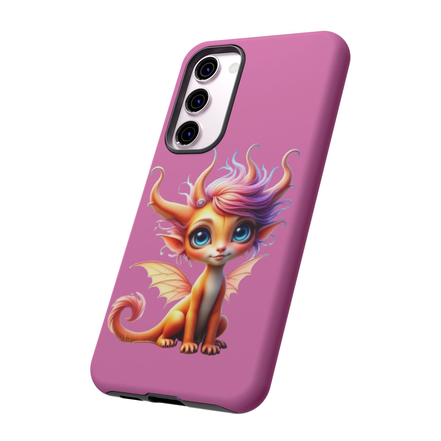 Dragon-Themed Phone Case, Cute Fantasy Phone Cover, Gifts for Kids, Magical Dragon Design, Birthday Present, Phone Accessories