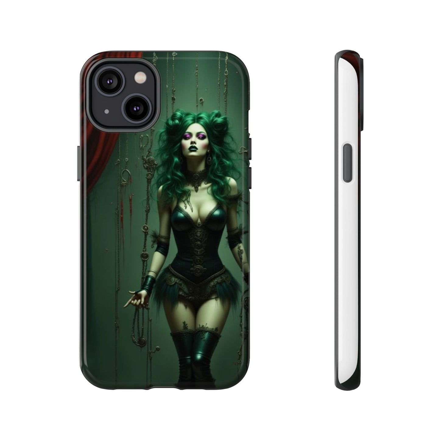 Gothic Phone Case for Tough Souls, Dark Aesthetic, Halloween Gift, Alternative Fashion, Unique Mobile Accessory