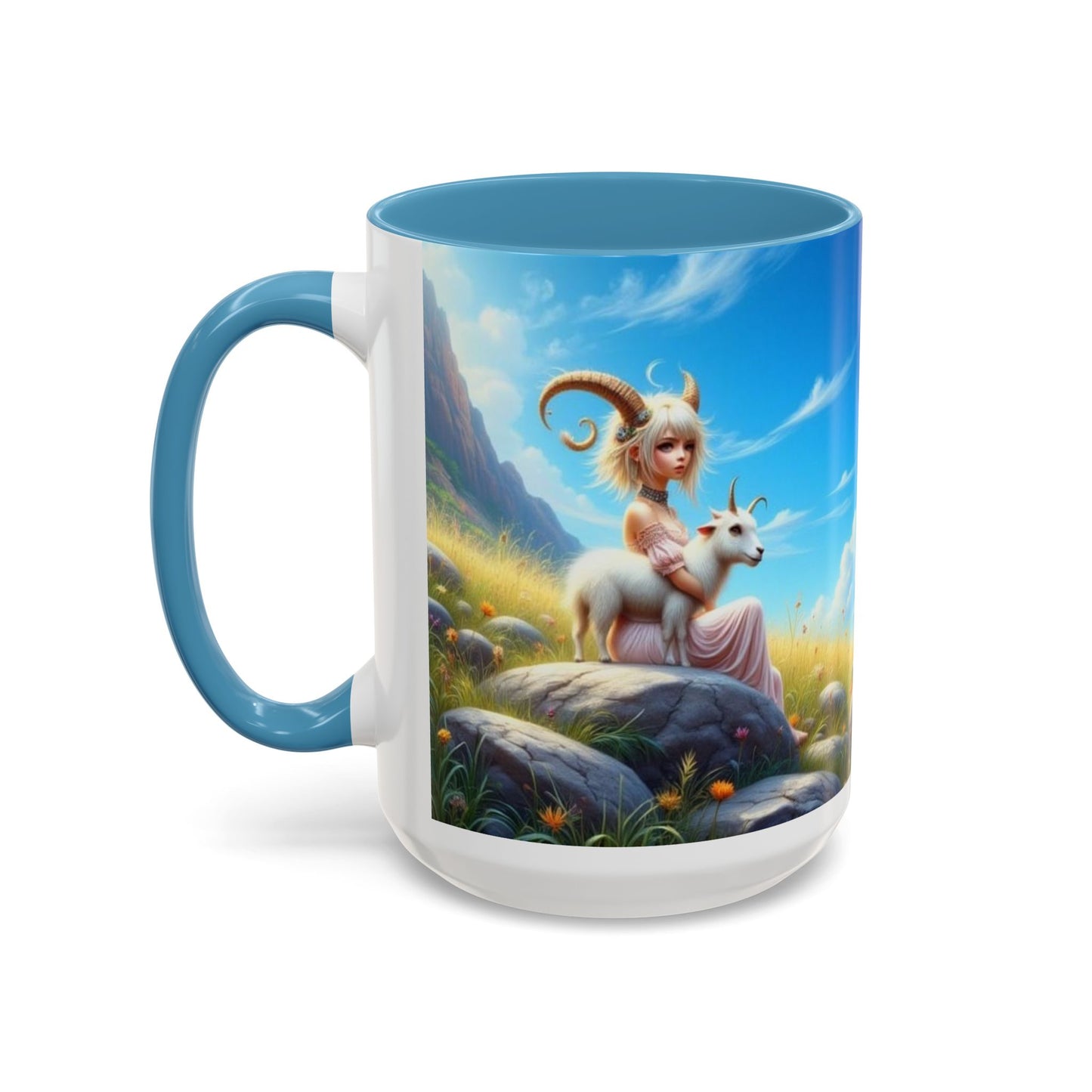 Astrology Capricorn,  Accent Coffee Mug (11, 15oz)