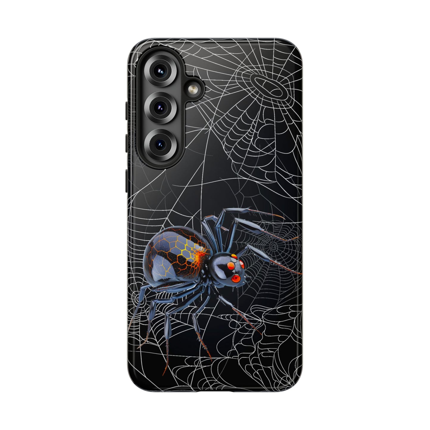 Spider Web Phone Case - Tough Cases for Halloween, Spooky Decor, Gift for Teens, Gothic Style, Unique Customizable Covers