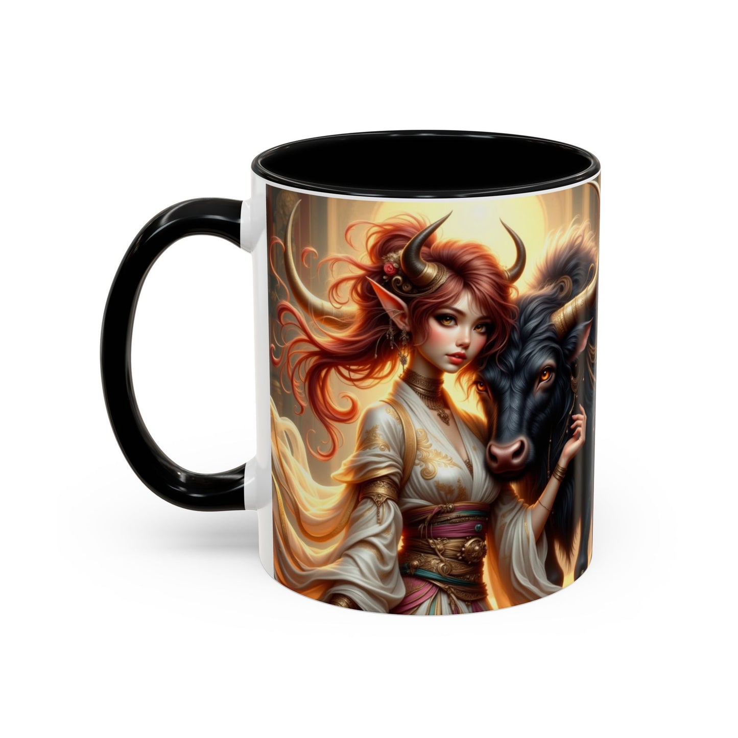 Astrology Taurus Accent Coffee Mug (11, 15oz)