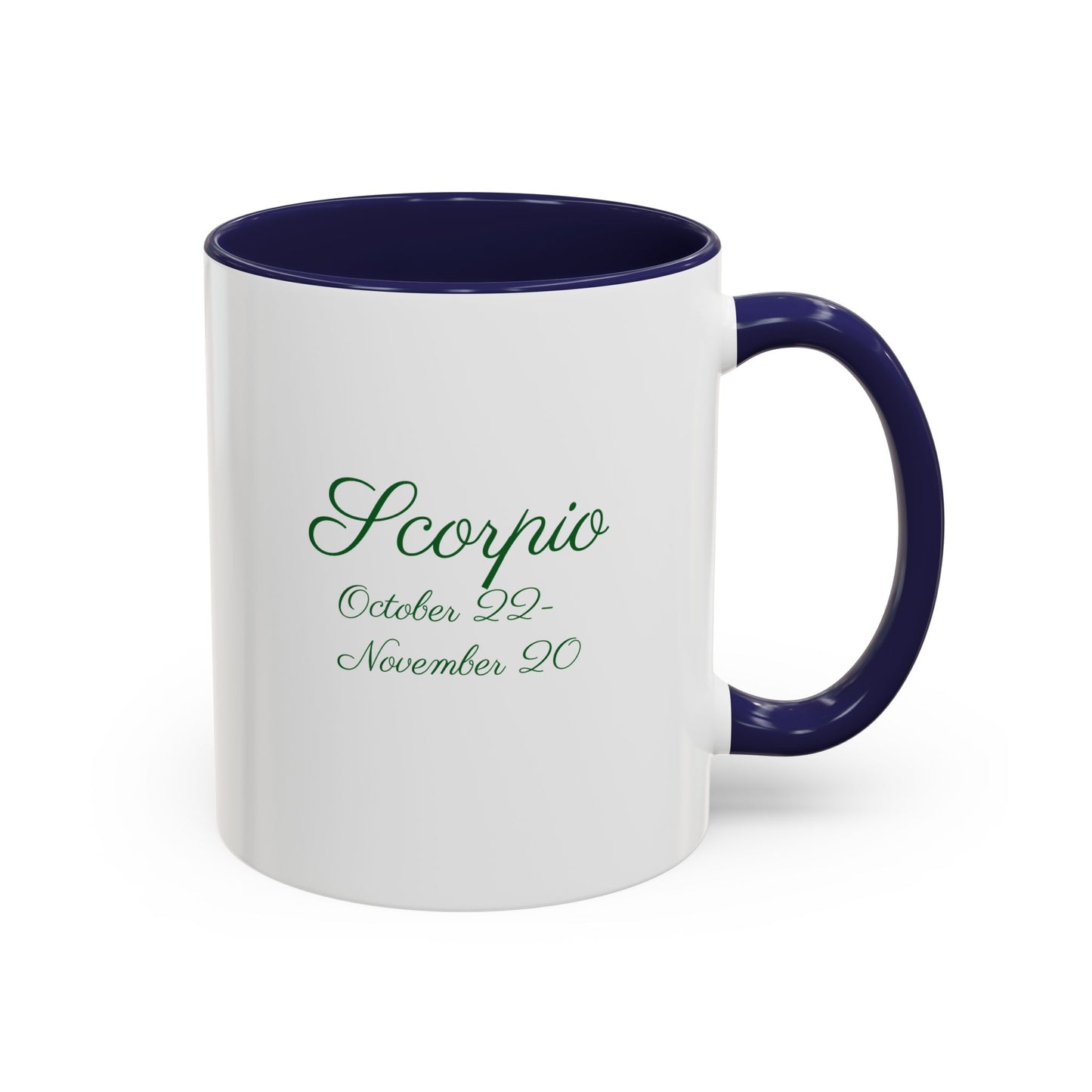 Astrology Scorpio Accent Coffee Mug (11, 15oz)