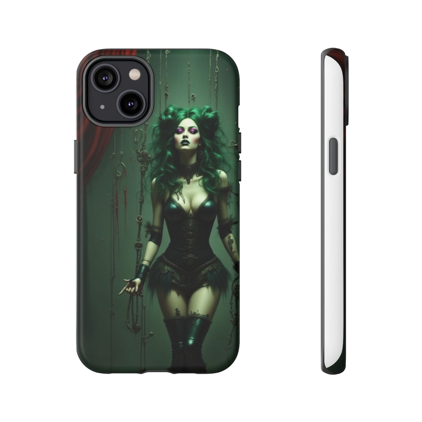 Gothic Phone Case for Tough Souls, Dark Aesthetic, Halloween Gift, Alternative Fashion, Unique Mobile Accessory