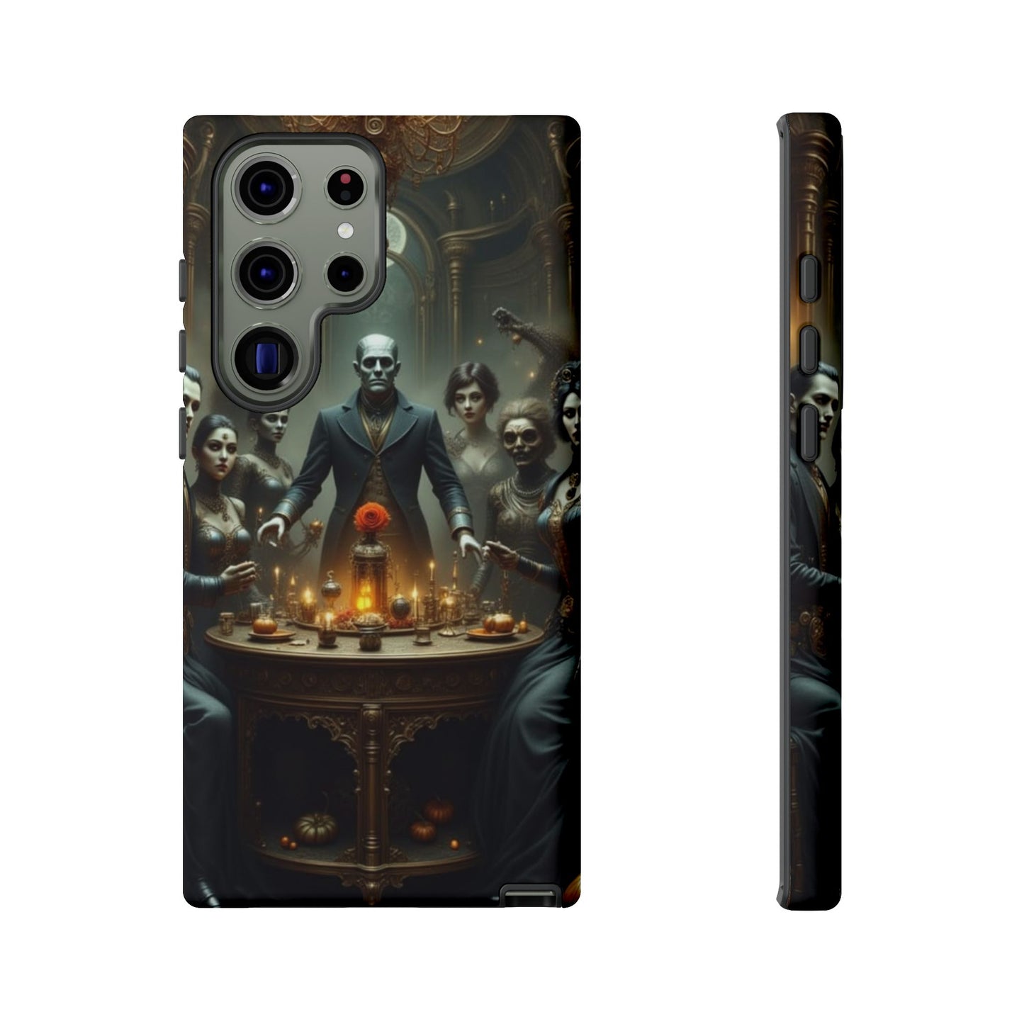 Gothic Phone Case, Unique Tough Cases, Dark Aesthetic Accessories, Perfect Gift for Halloween, Stylish Tech Protection